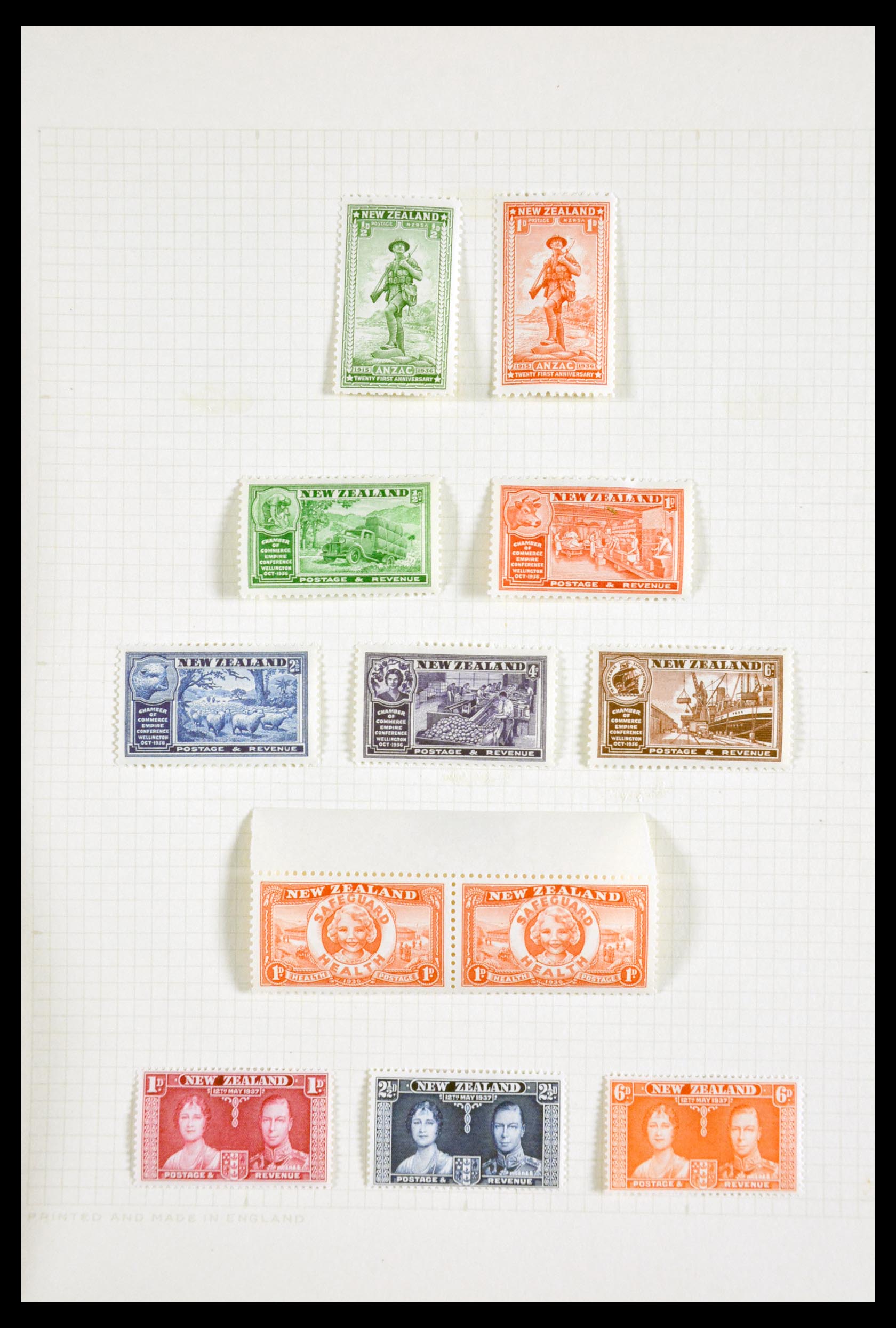 29955 009 - 29955 Nieuw Zeeland 1855-1965.