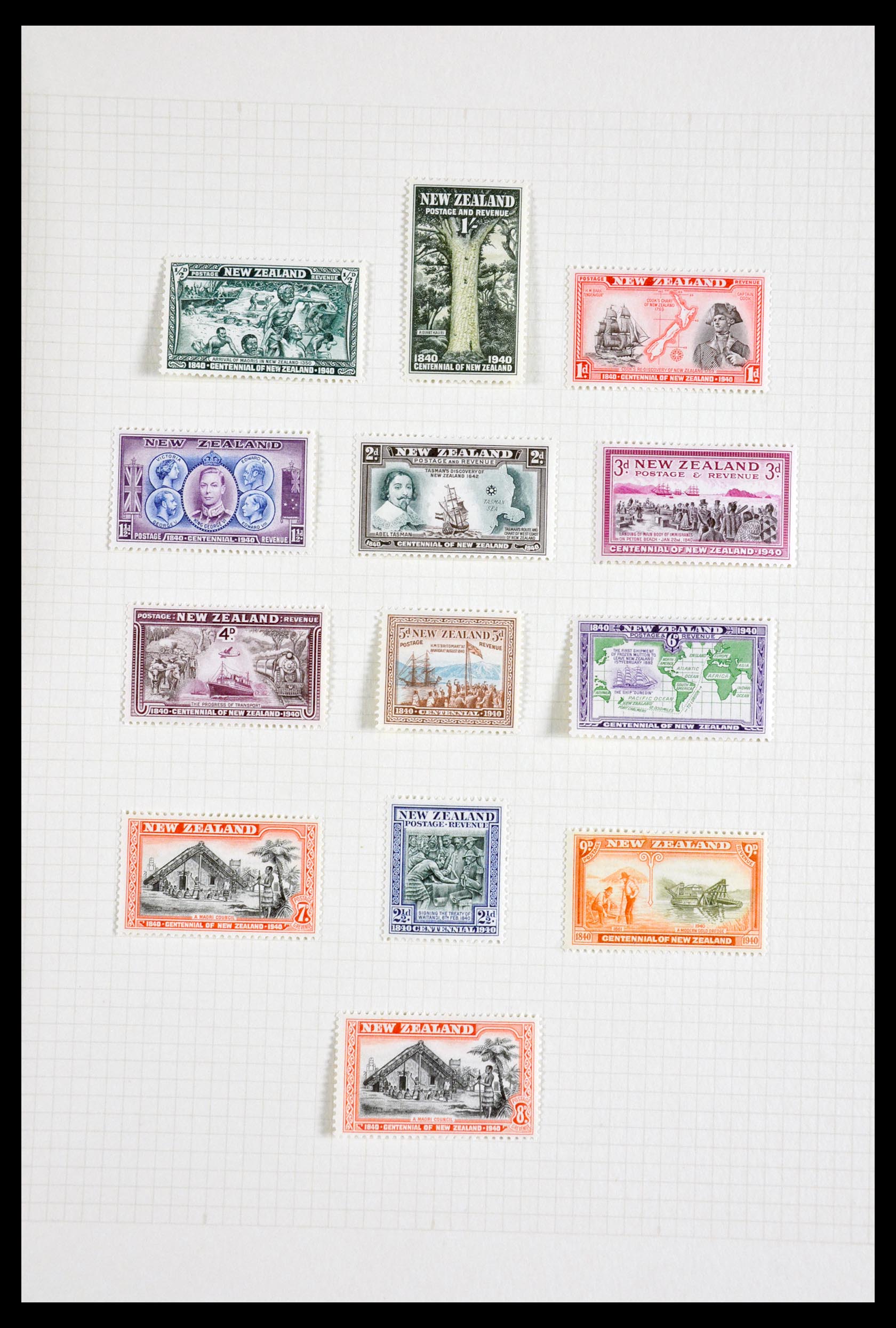 29955 013 - 29955 Nieuw Zeeland 1855-1965.
