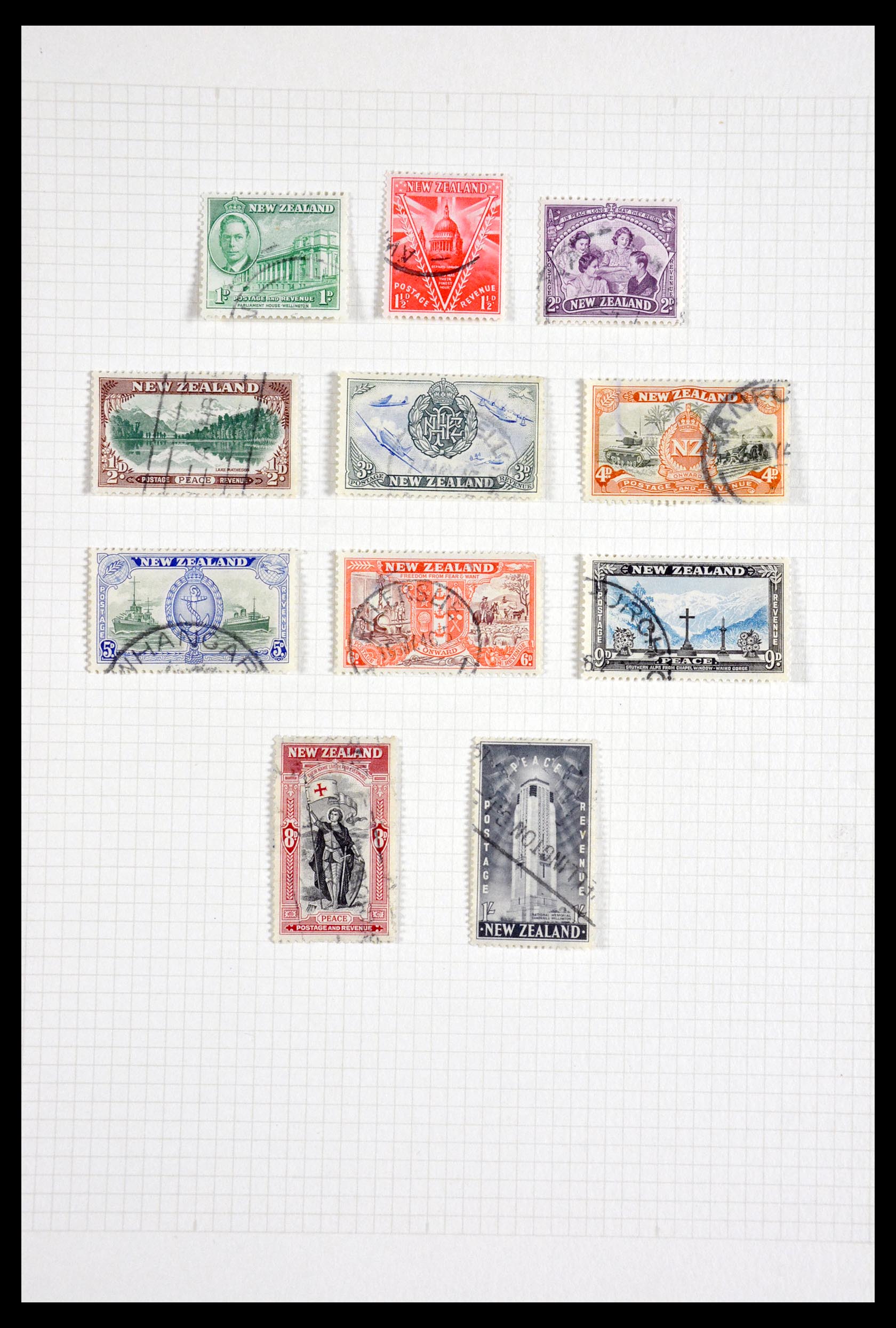 29955 018 - 29955 Nieuw Zeeland 1855-1965.