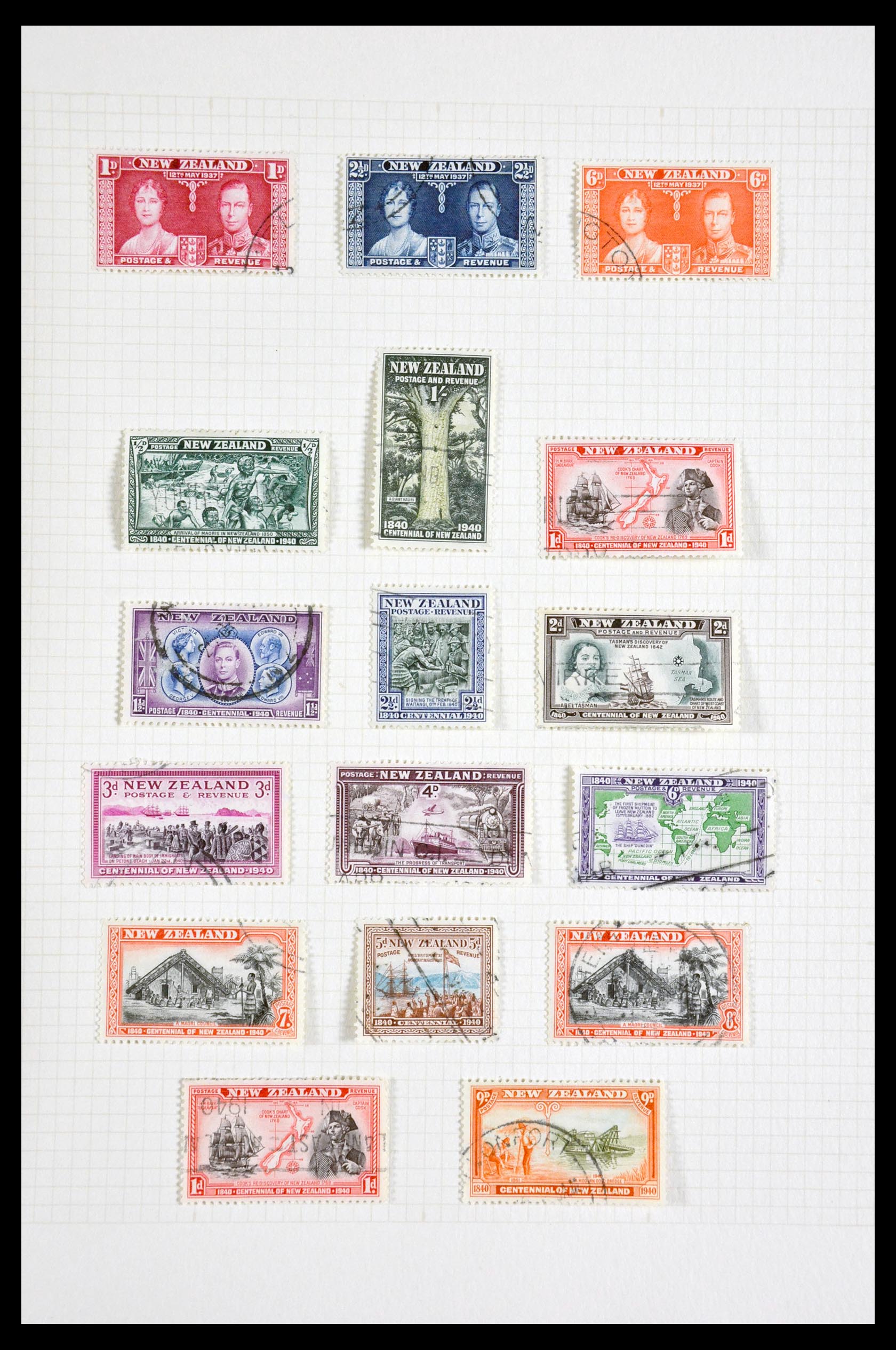 29955 027 - 29955 Nieuw Zeeland 1855-1965.