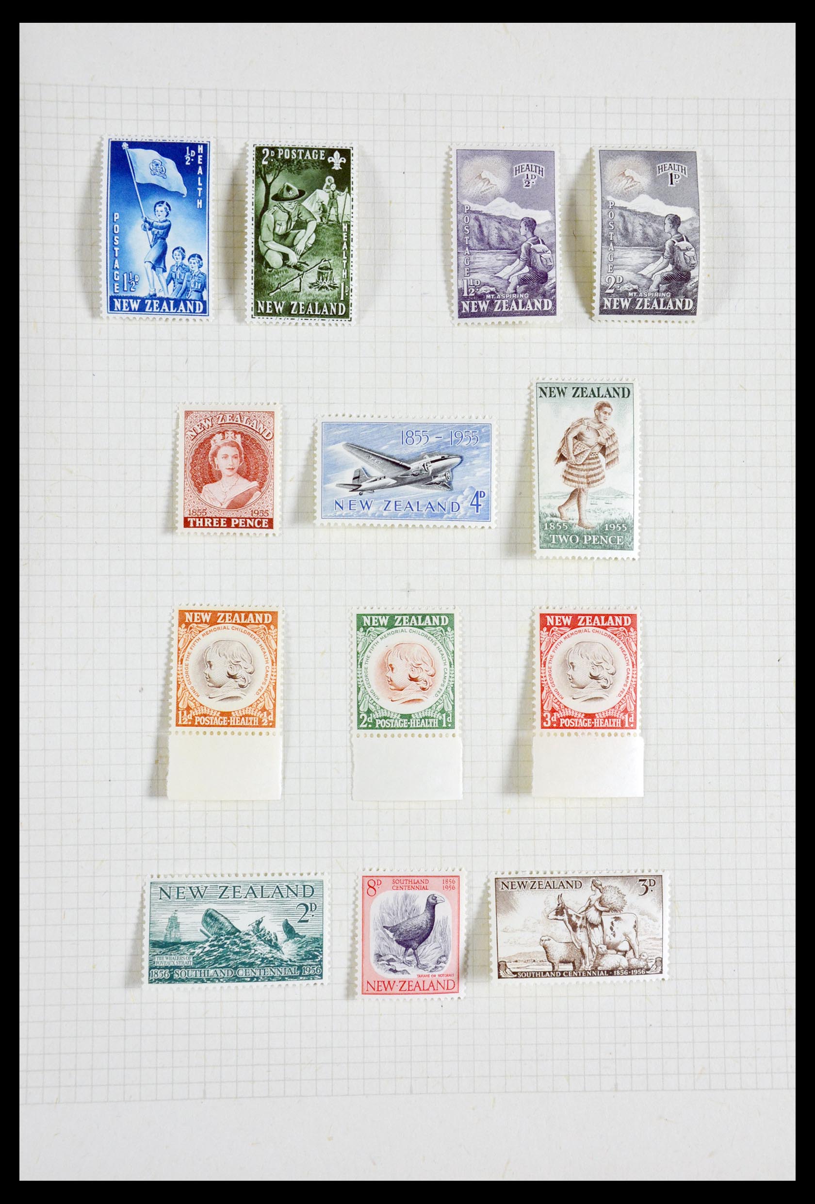 29955 033 - 29955 Nieuw Zeeland 1855-1965.