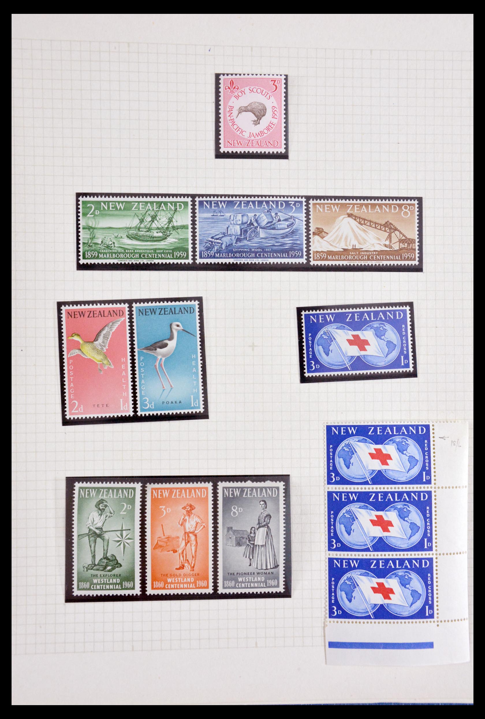 29955 040 - 29955 New Zealand 1855-1965.
