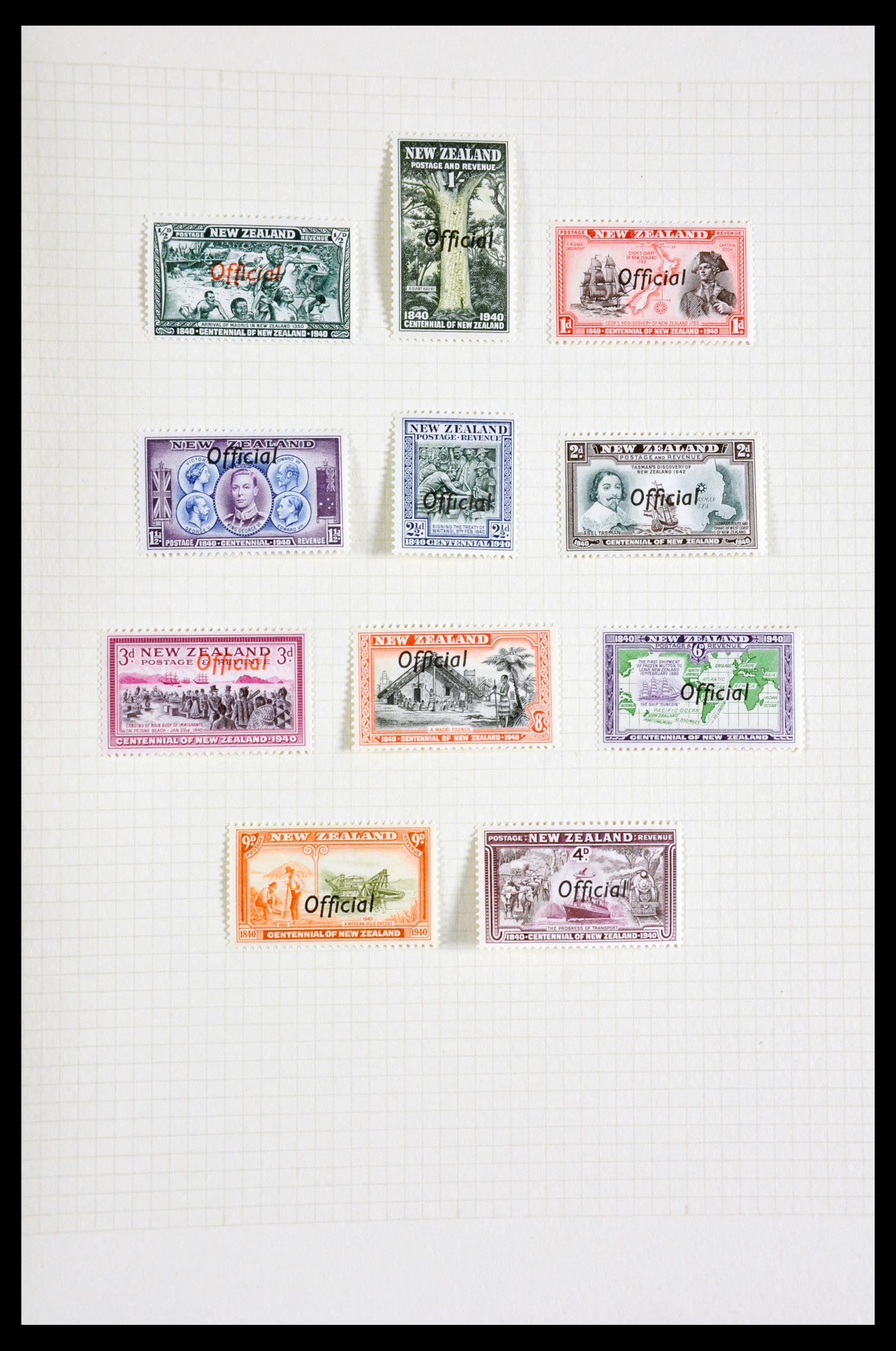 29955 048 - 29955 New Zealand 1855-1965.