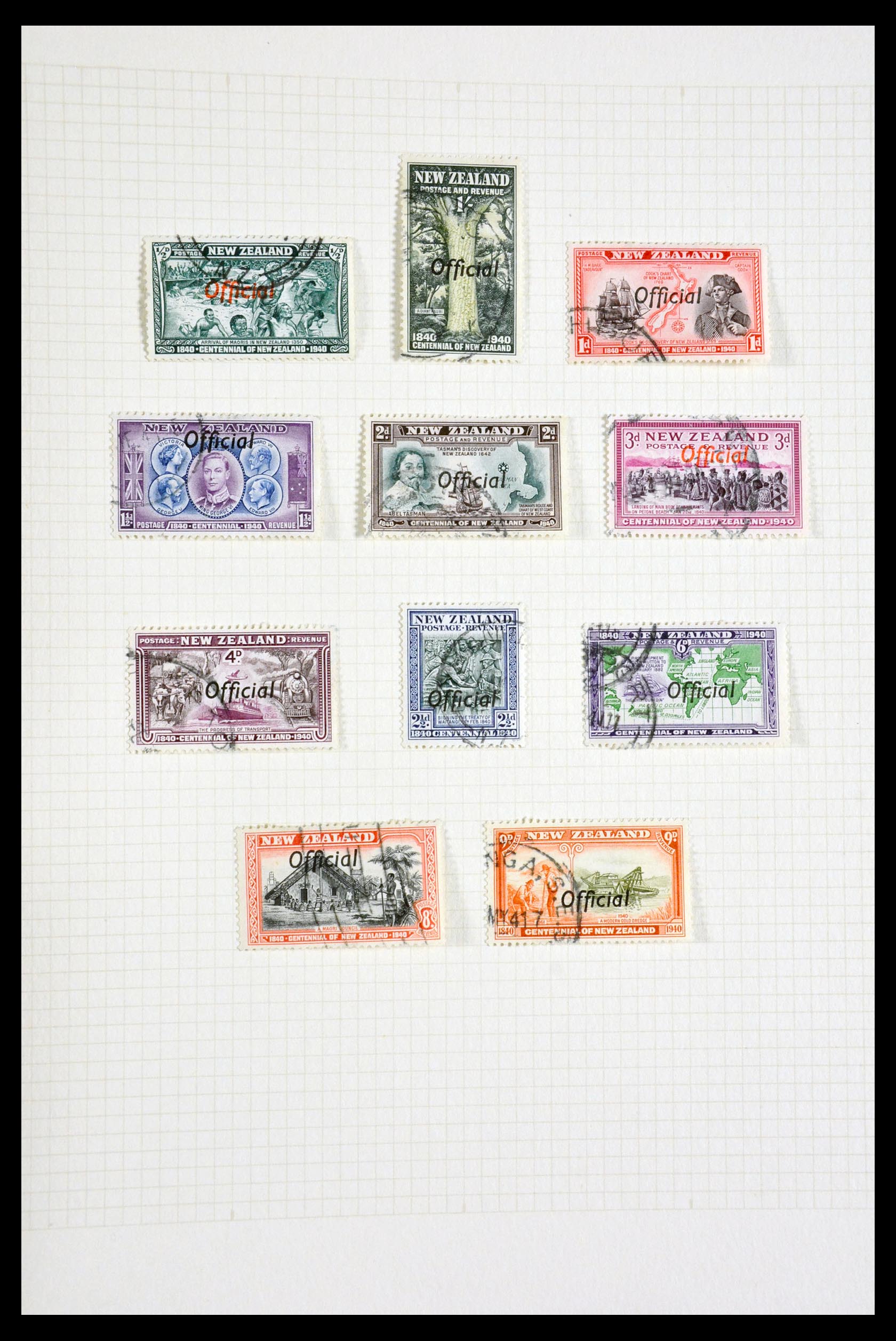 29955 049 - 29955 Nieuw Zeeland 1855-1965.