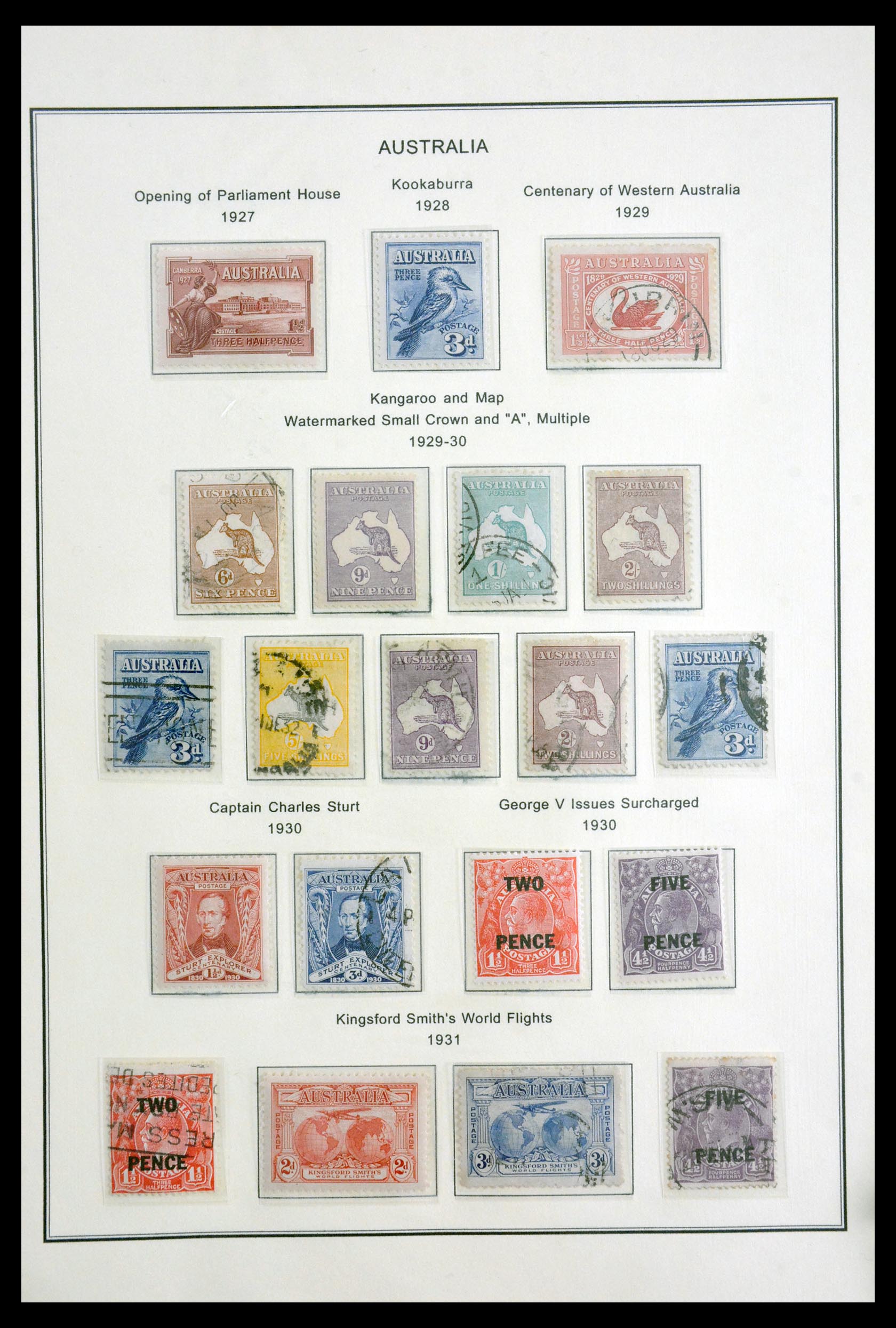 29958 006 - 29958 Australië 1913-1990.
