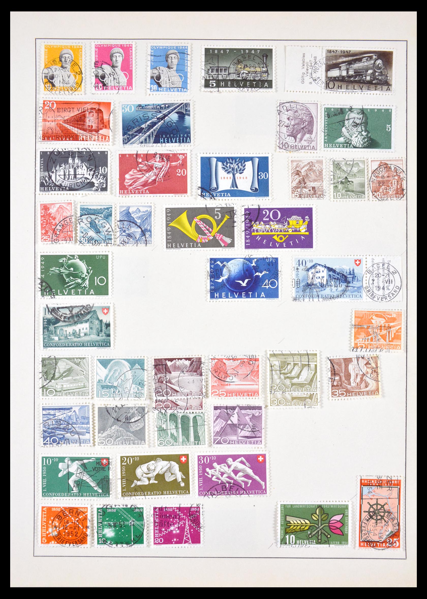 29967 014 - 29967 Switzerland 1850-1950.