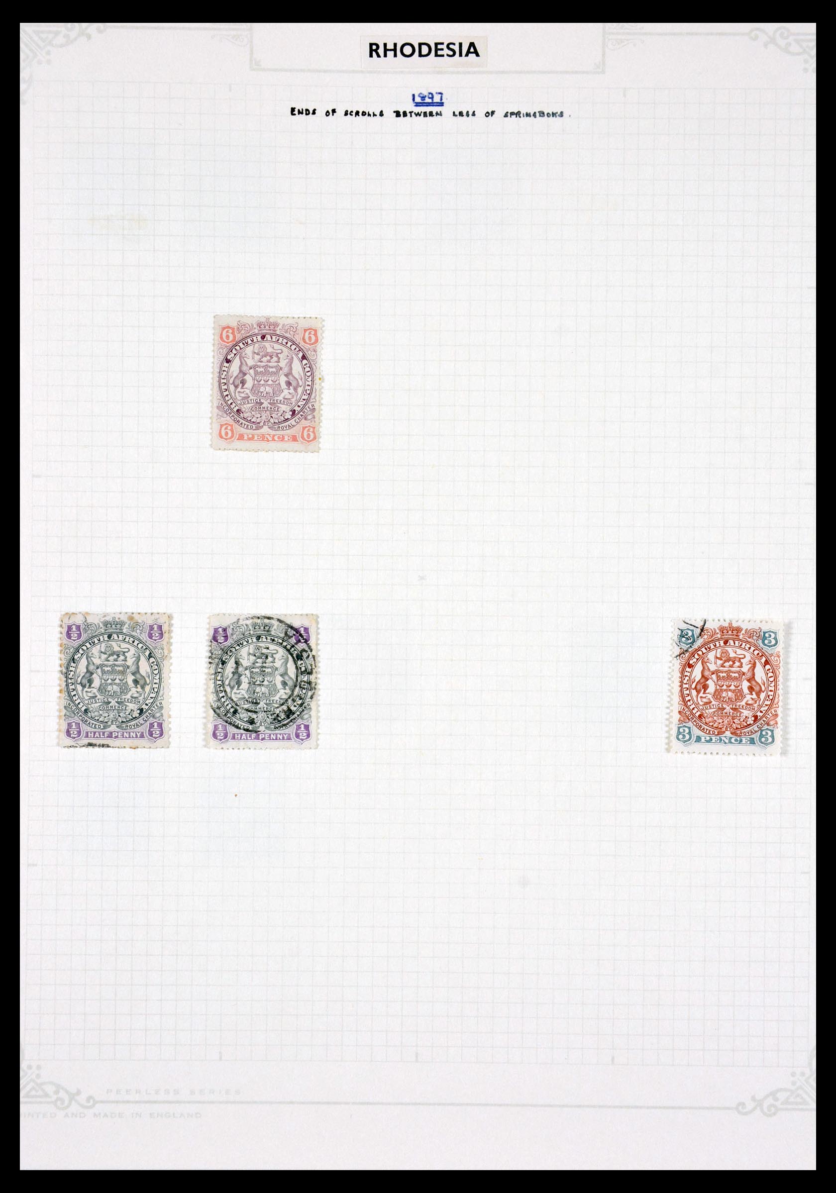 29970 008 - 29970 Rhodesië 1891-1983.