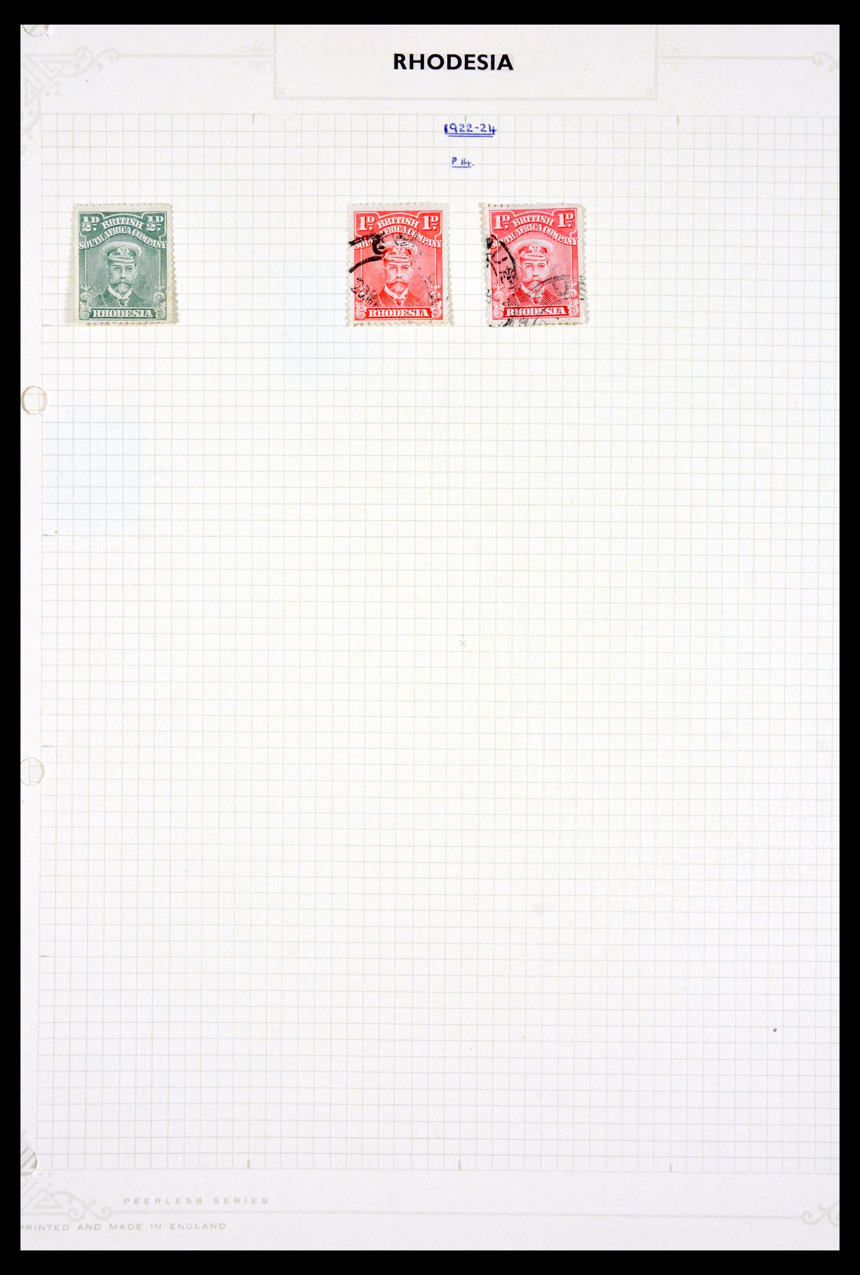 29970 014 - 29970 Rhodesië 1891-1983.