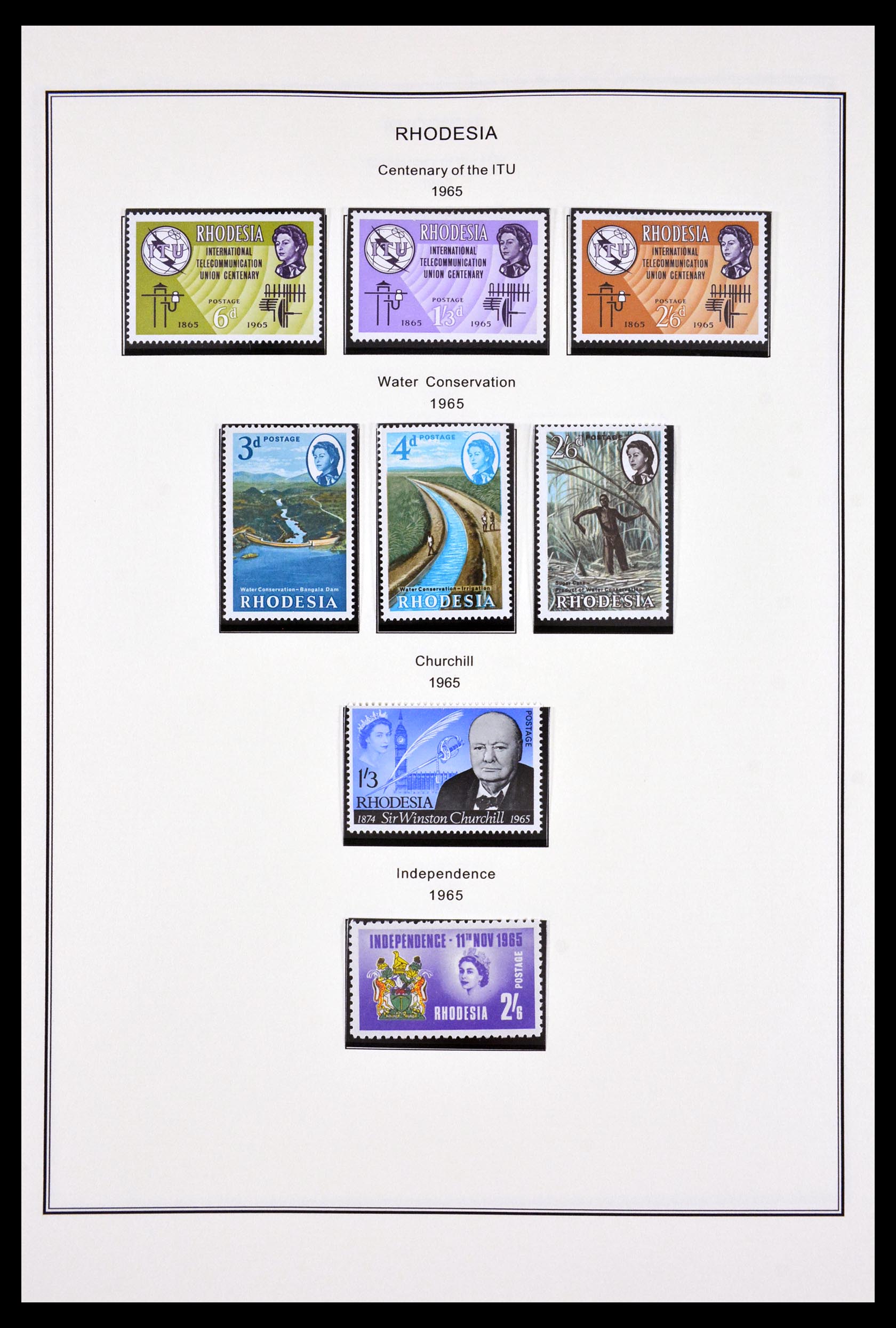 29970 016 - 29970 Rhodesië 1891-1983.
