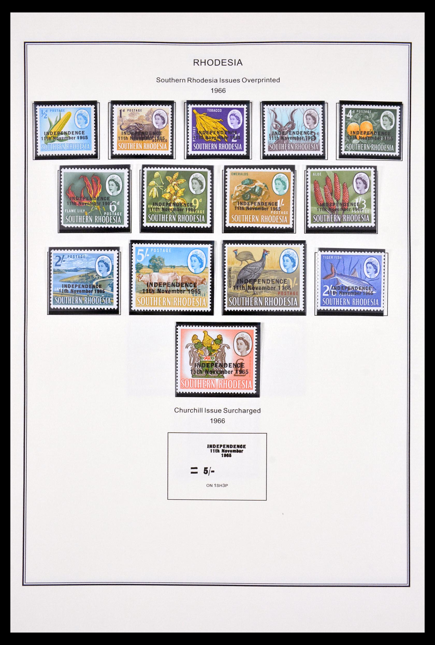 29970 018 - 29970 Rhodesië 1891-1983.