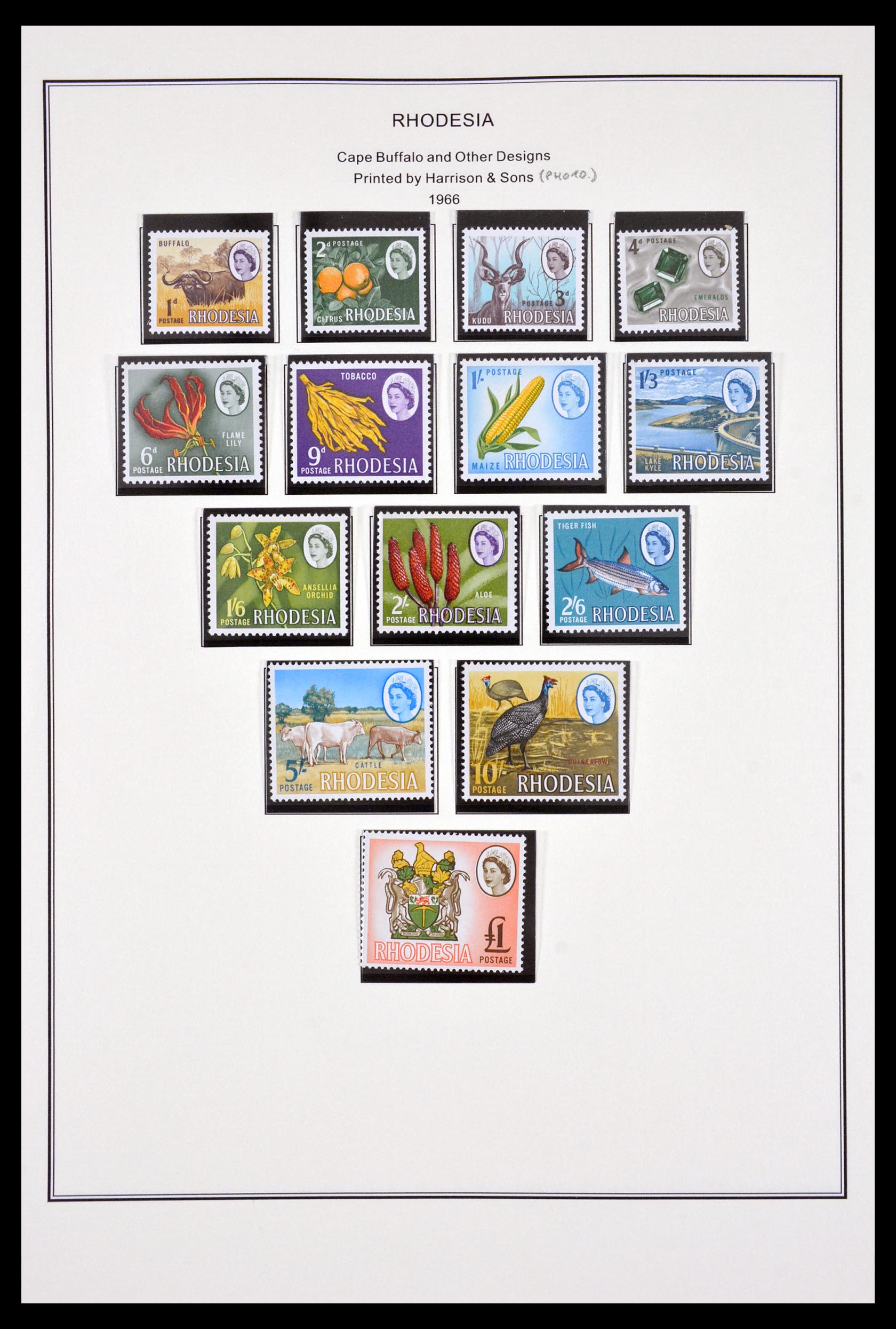 29970 019 - 29970 Rhodesië 1891-1983.