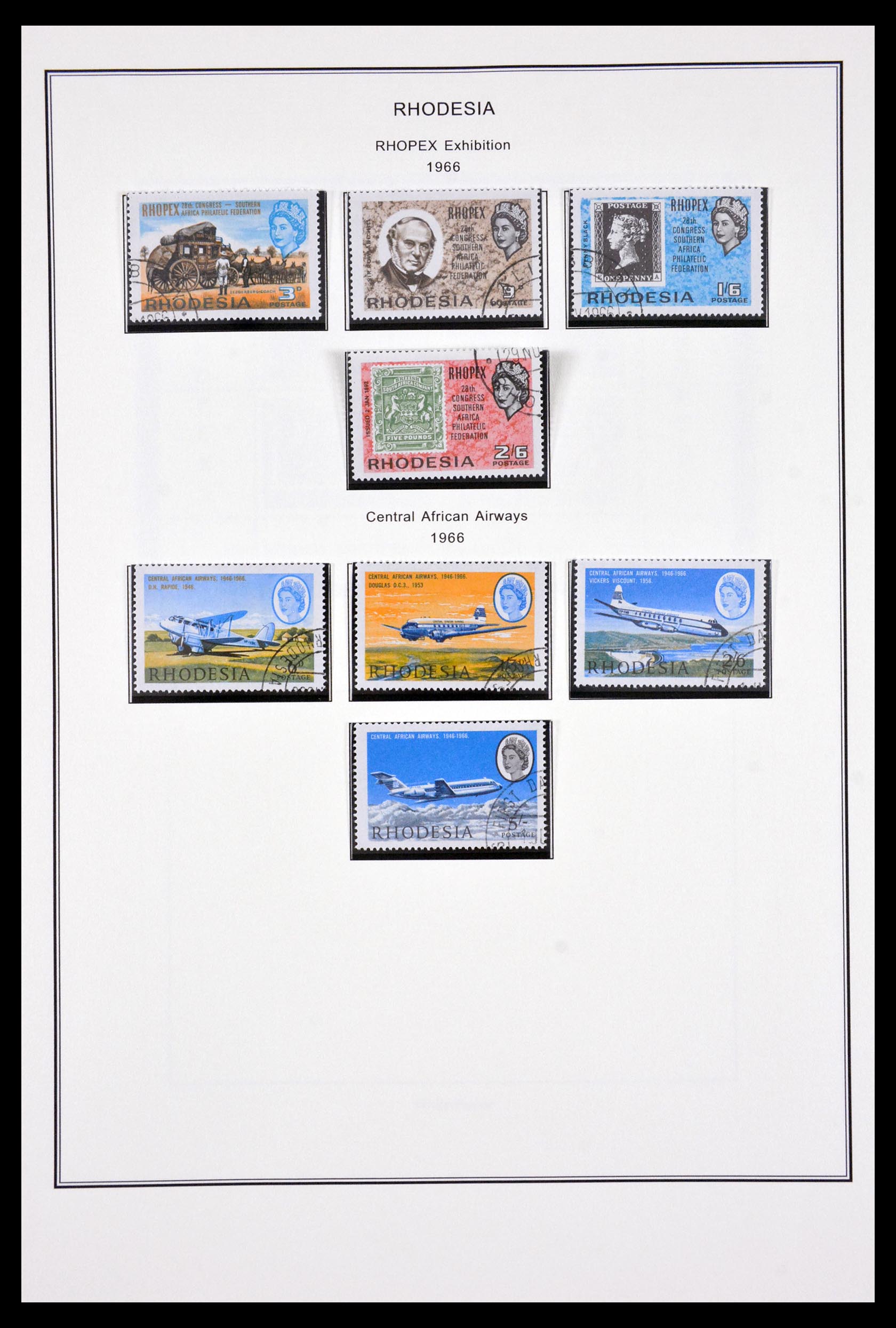 29970 024 - 29970 Rhodesië 1891-1983.