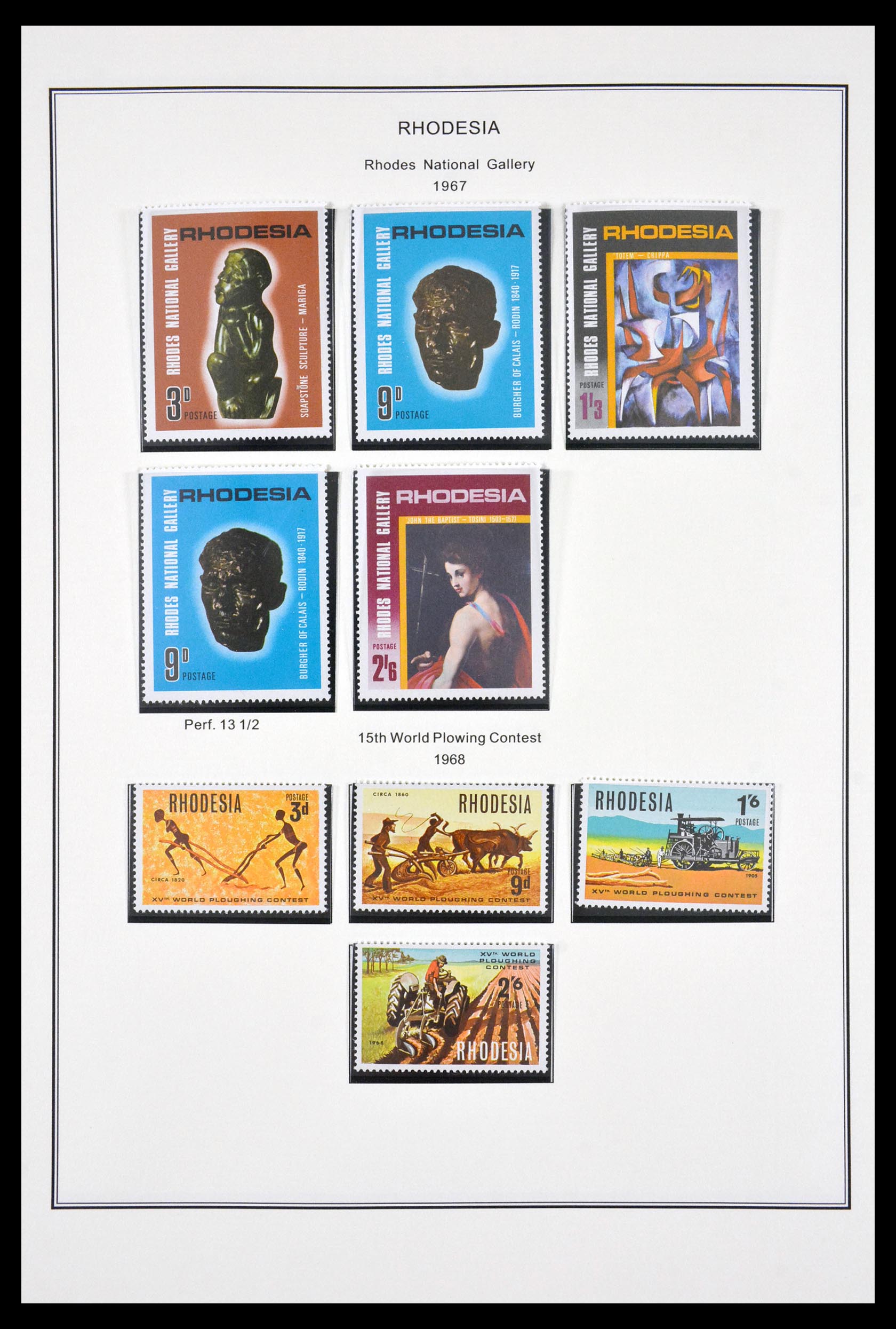 29970 029 - 29970 Rhodesië 1891-1983.