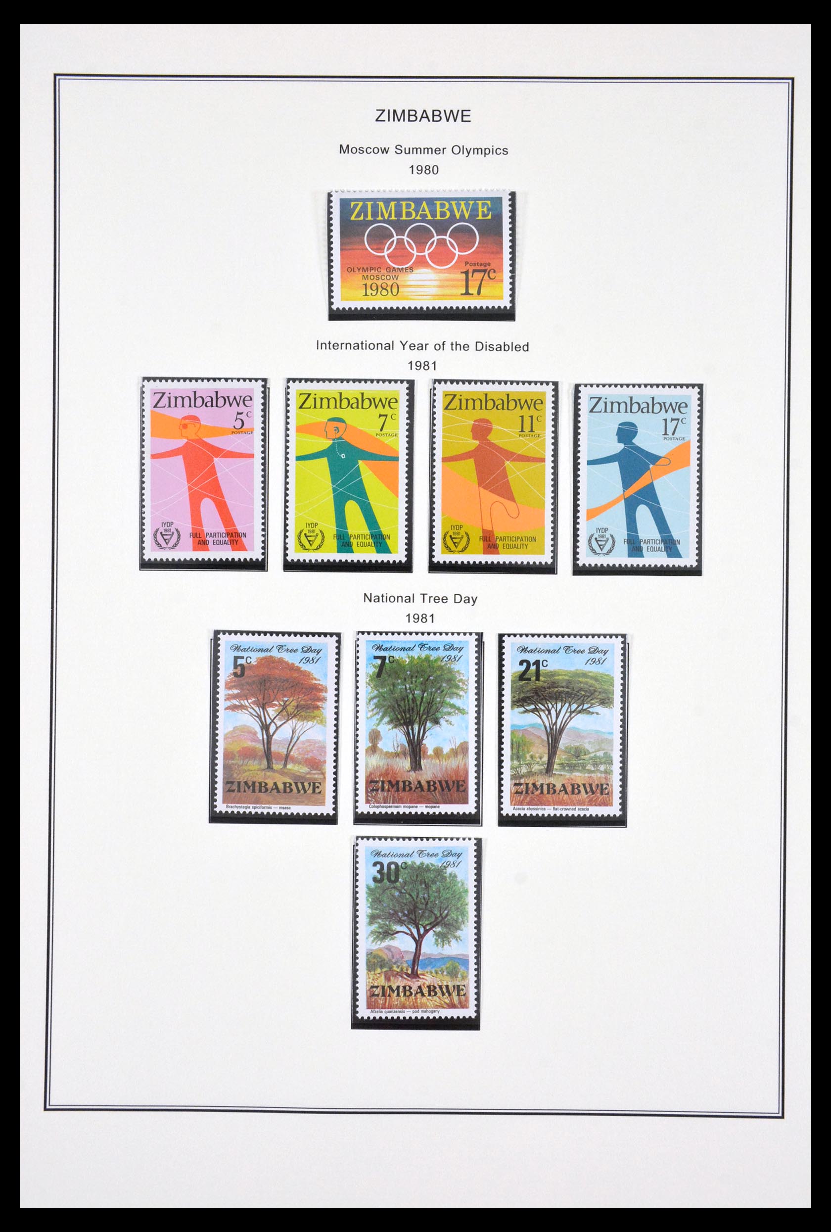29970 059 - 29970 Rhodesië 1891-1983.