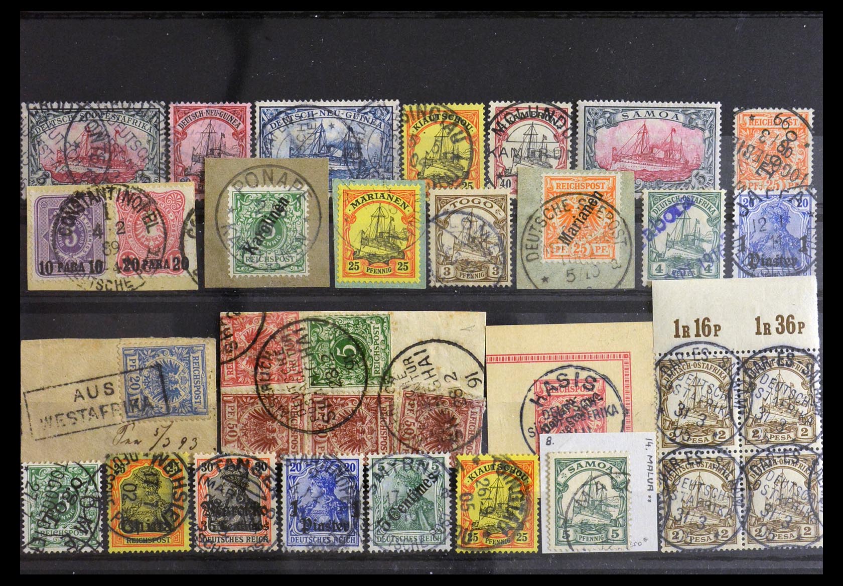29975 004 - 29975 German Offices and Colonies supercollection 1870-1919.