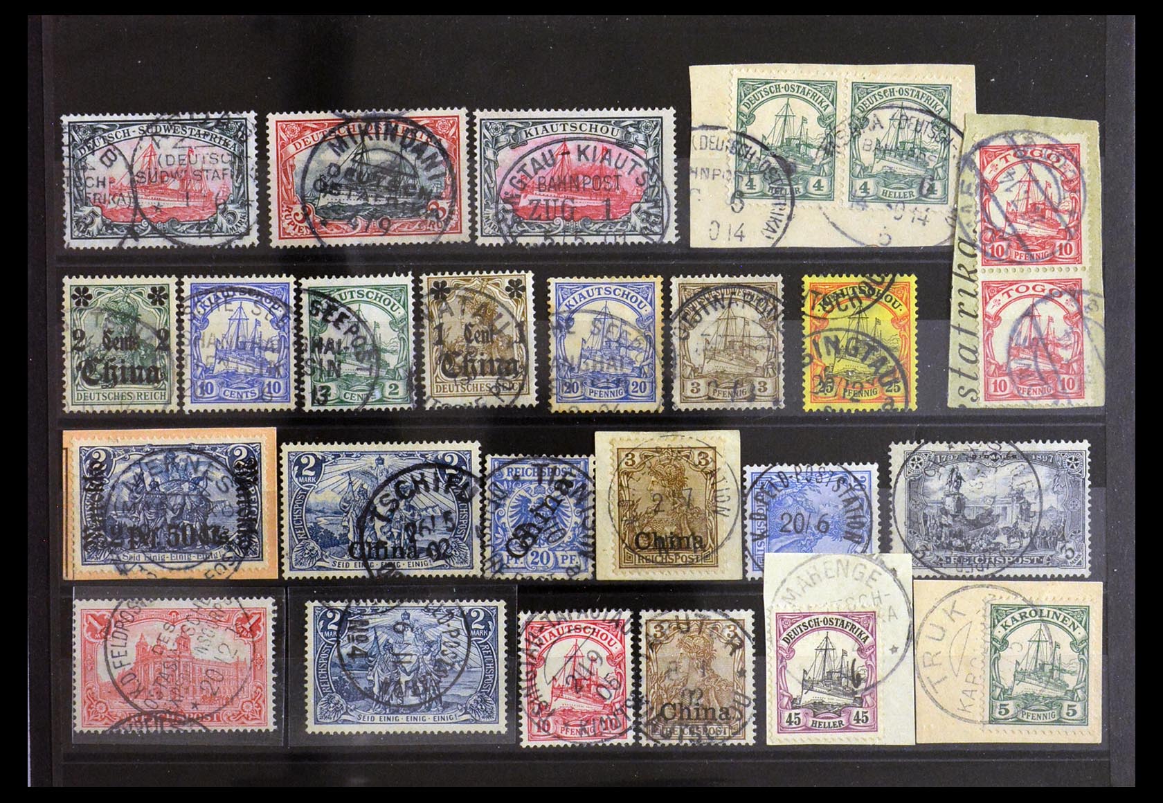 29975 005 - 29975 German Offices and Colonies supercollection 1870-1919.