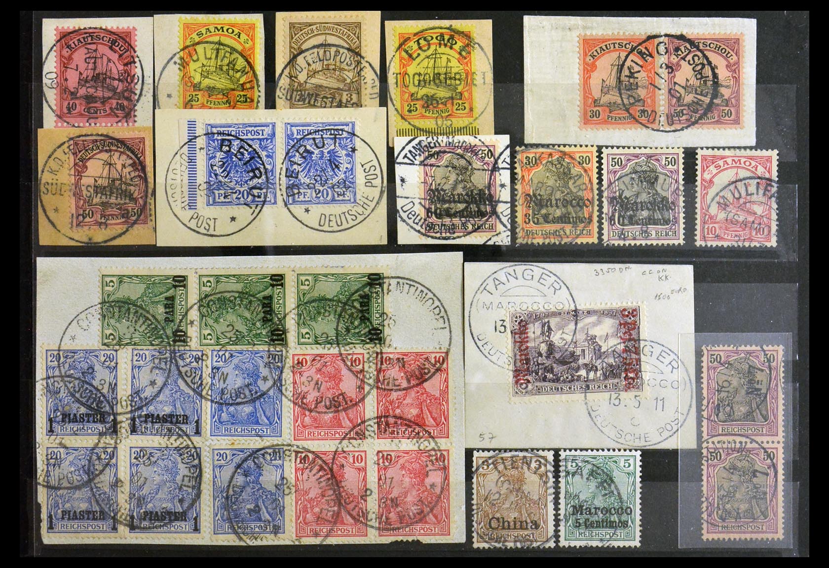 29975 010 - 29975 German Offices and Colonies supercollection 1870-1919.