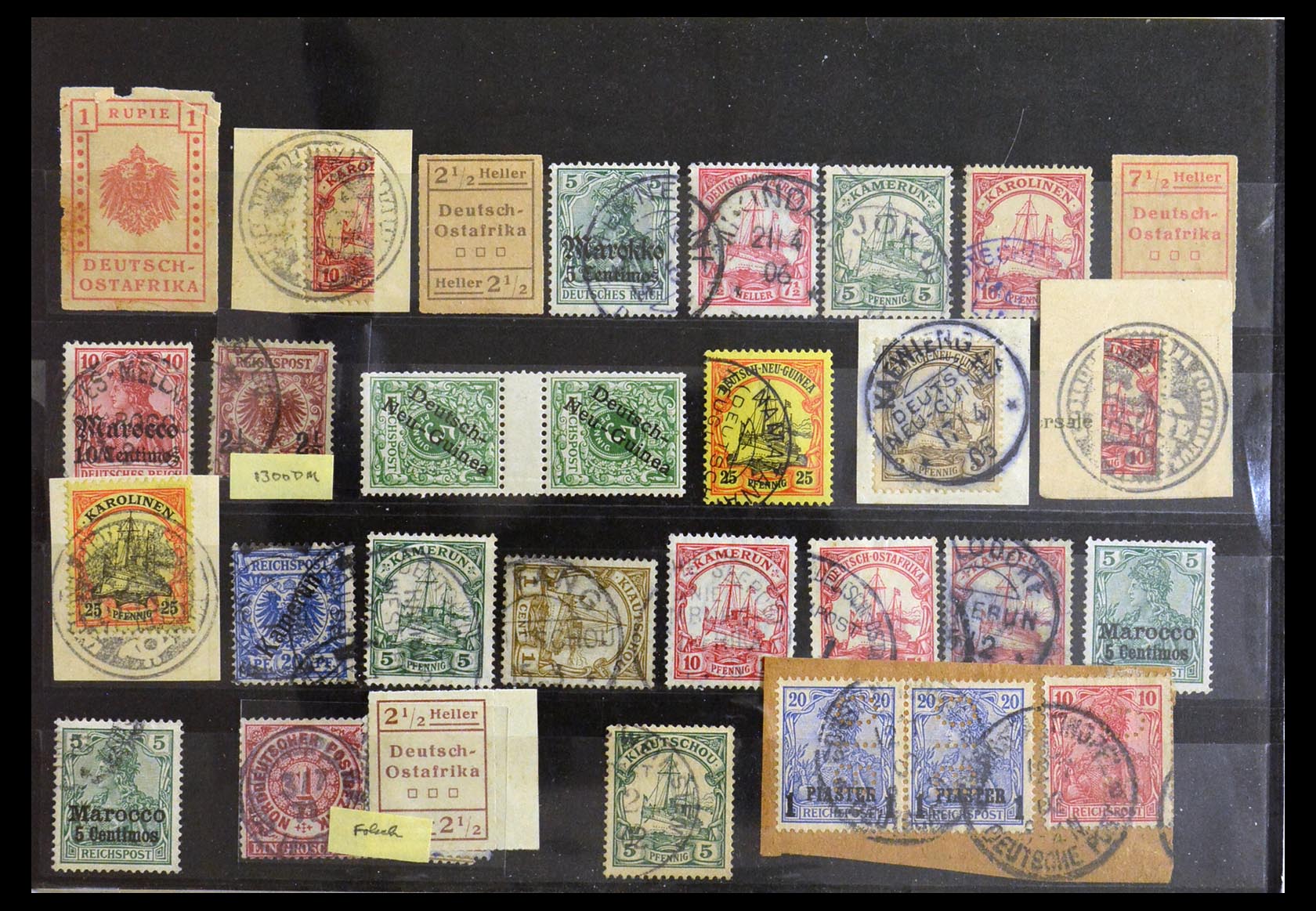 29975 011 - 29975 German Offices and Colonies supercollection 1870-1919.