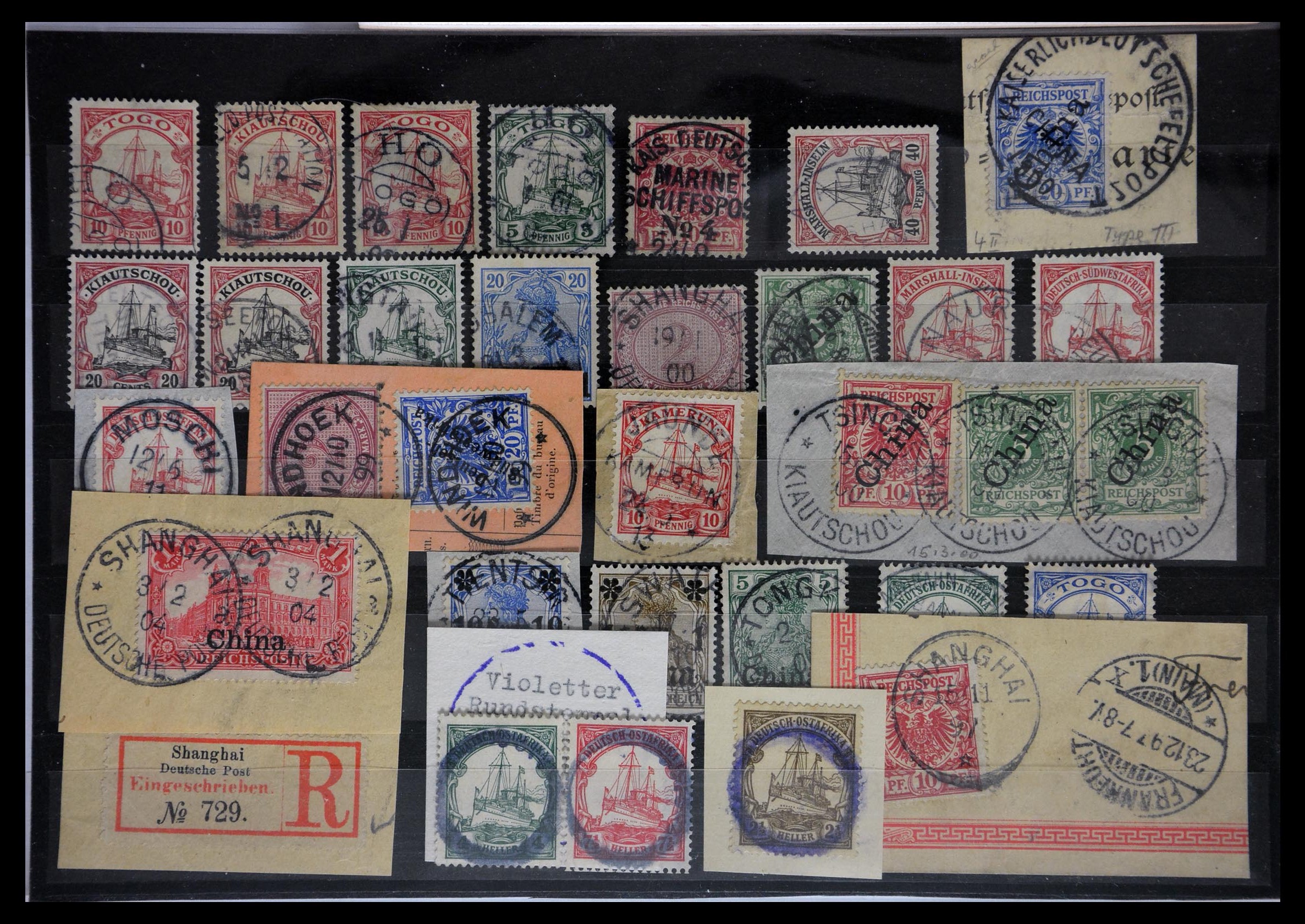 29975 034 - 29975 German Offices and Colonies supercollection 1870-1919.