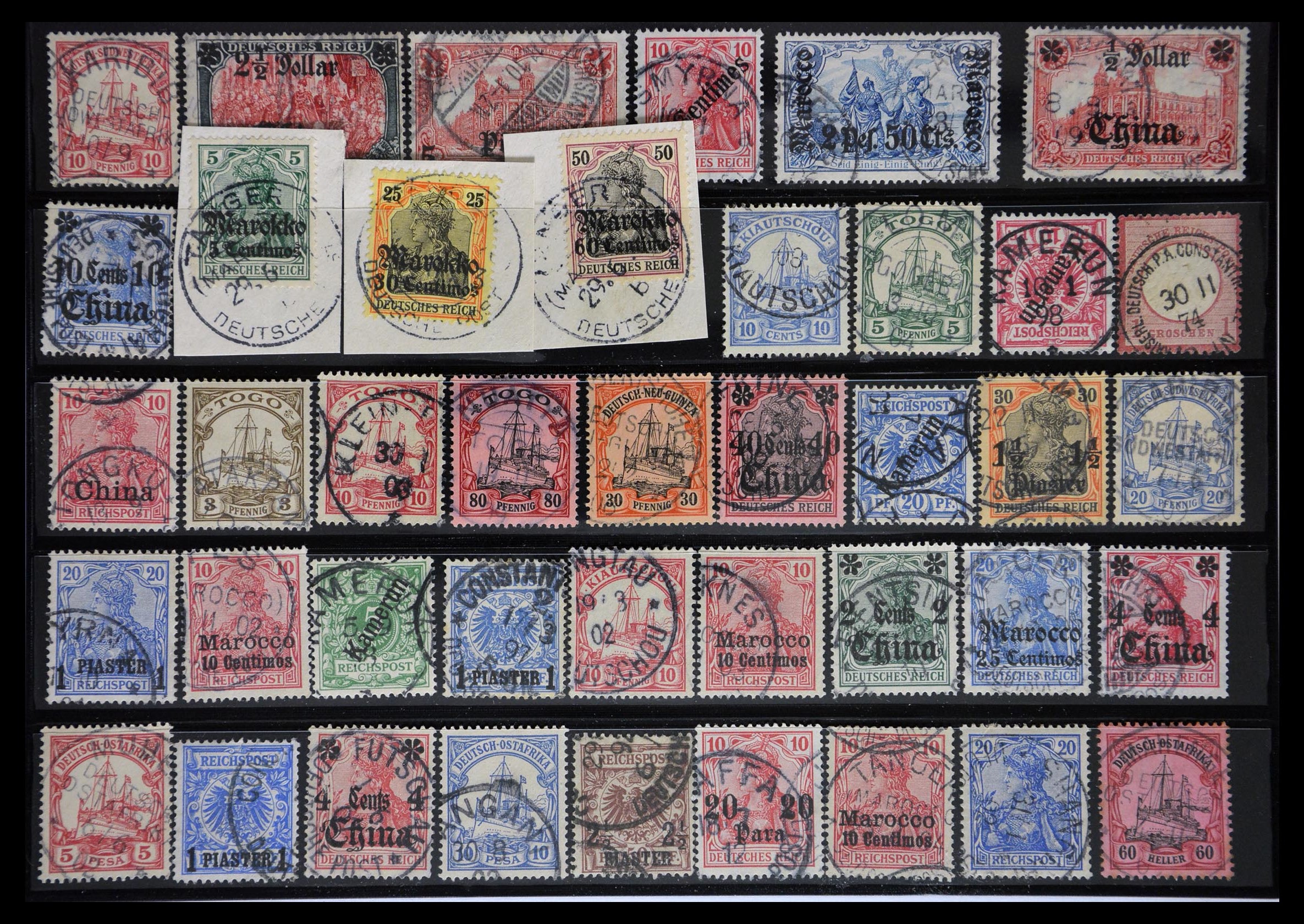 29975 050 - 29975 German Offices and Colonies supercollection 1870-1919.