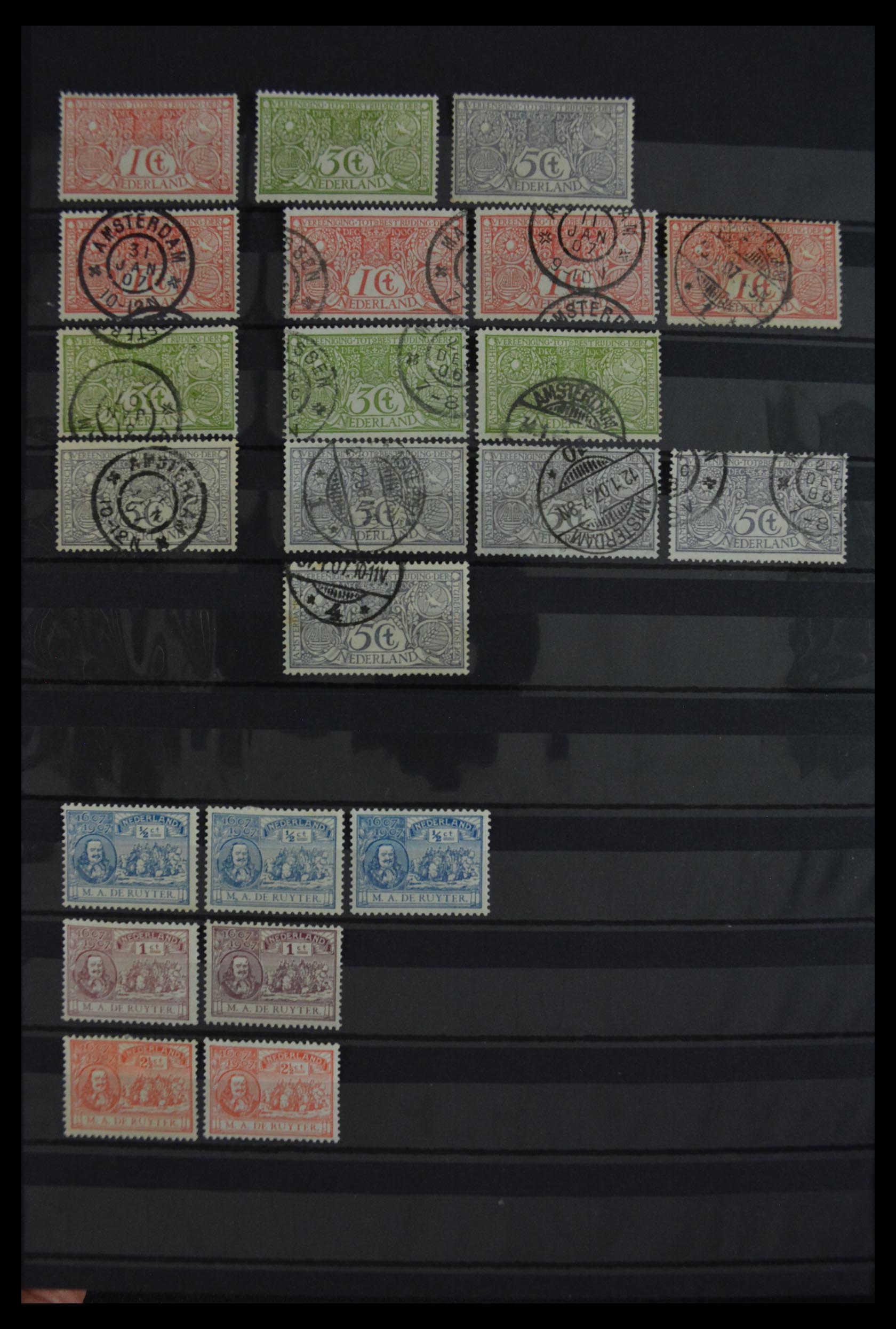 29989 0010 - 29989 Netherlands 1852-1953.
