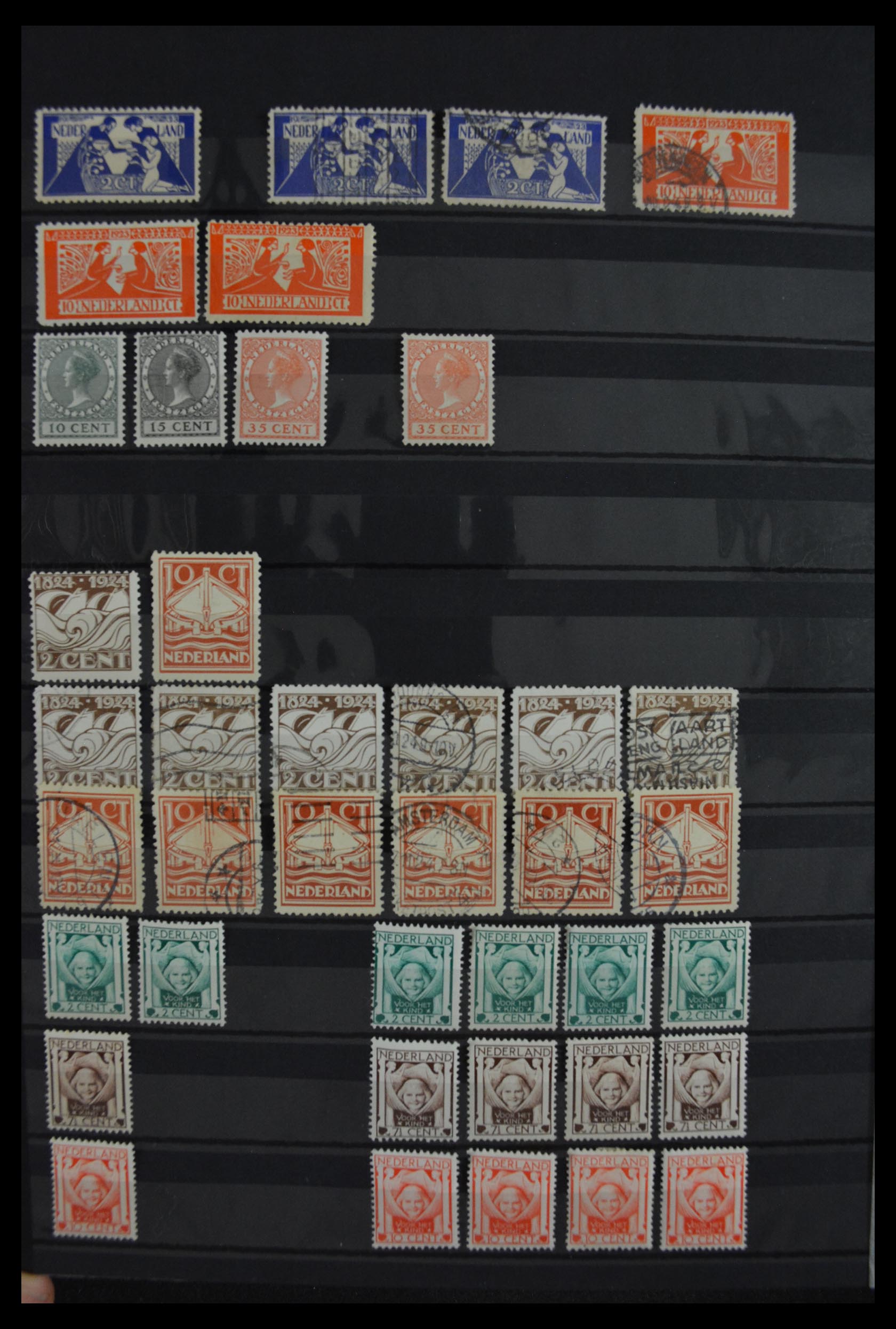 29989 0016 - 29989 Netherlands 1852-1953.