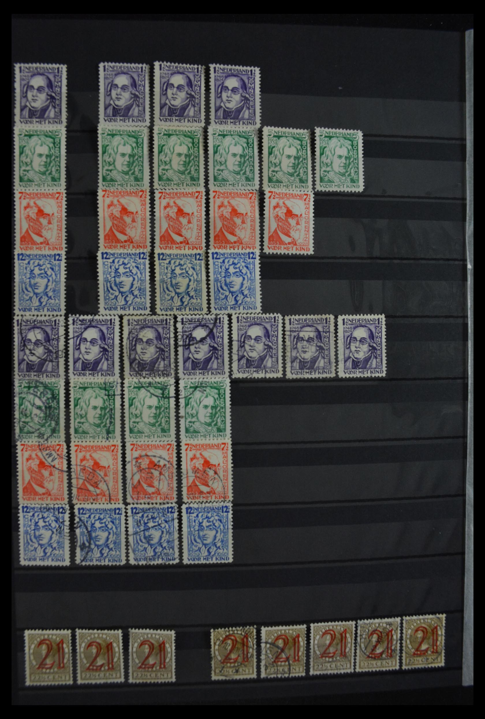 29989 0022 - 29989 Netherlands 1852-1953.