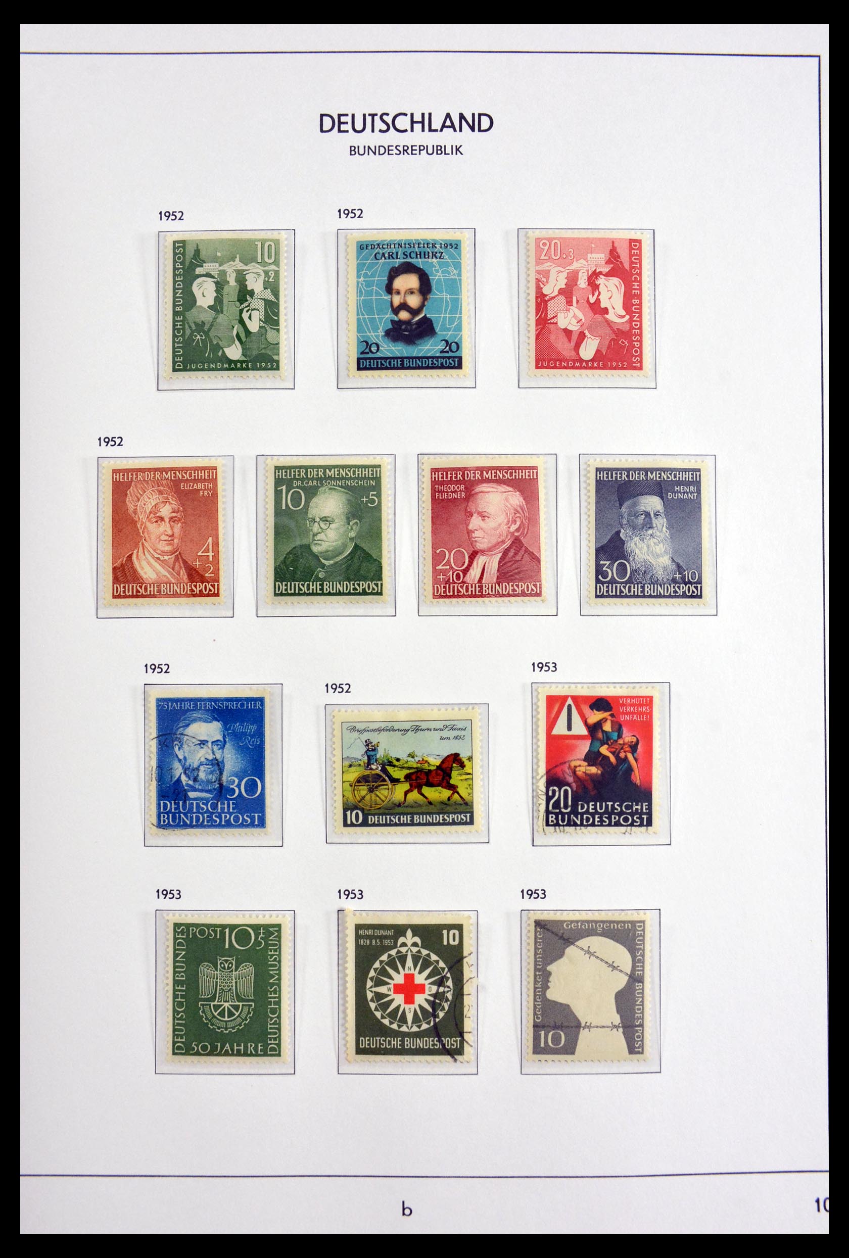 29995 004 - 29995 Bundespost 1949-1969.
