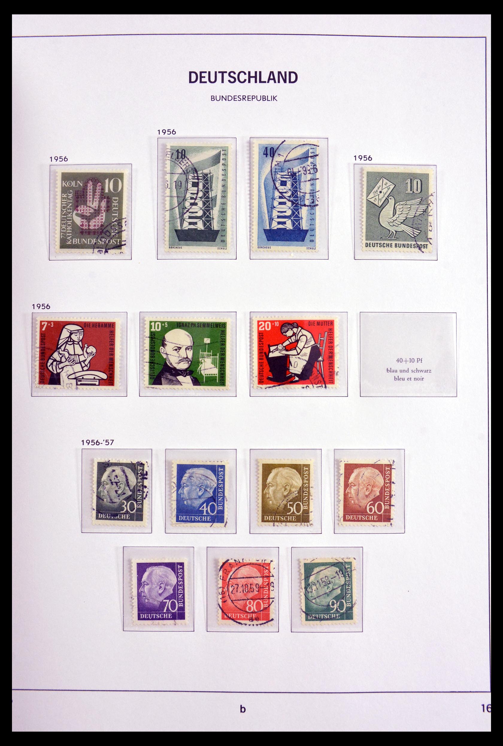 29995 010 - 29995 Bundespost 1949-1969.