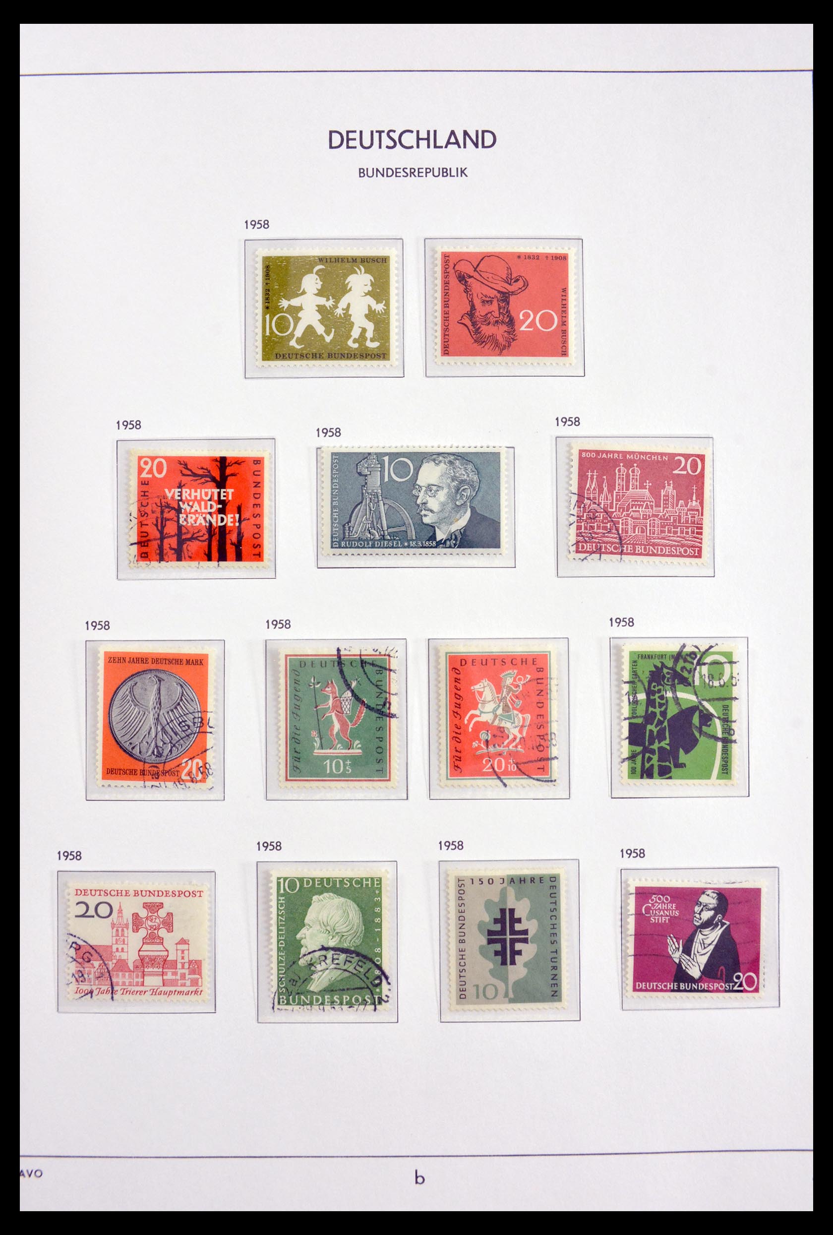 29995 013 - 29995 Bundespost 1949-1969.