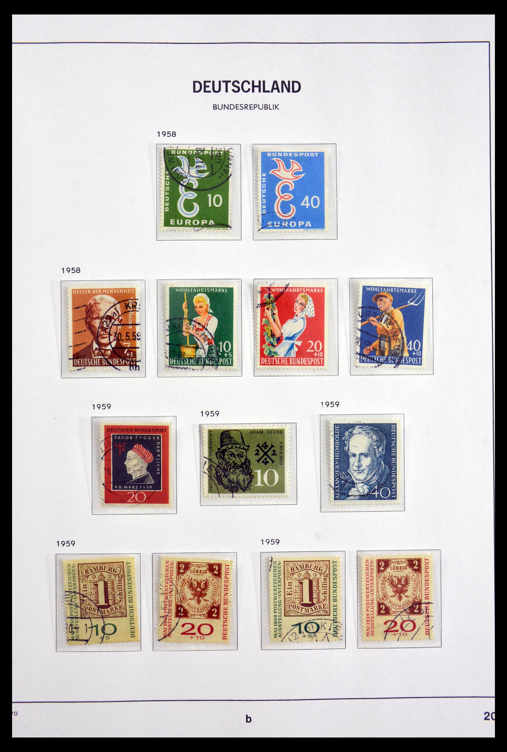 29995 014 - 29995 Bundespost 1949-1969.
