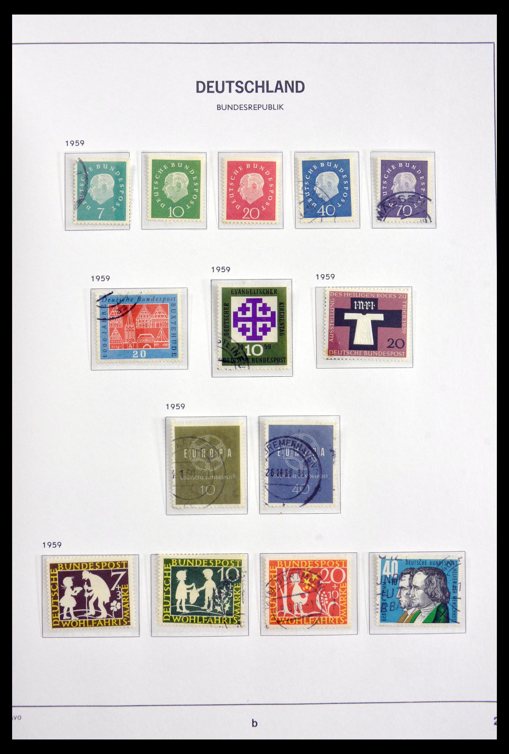 29995 015 - 29995 Bundespost 1949-1969.