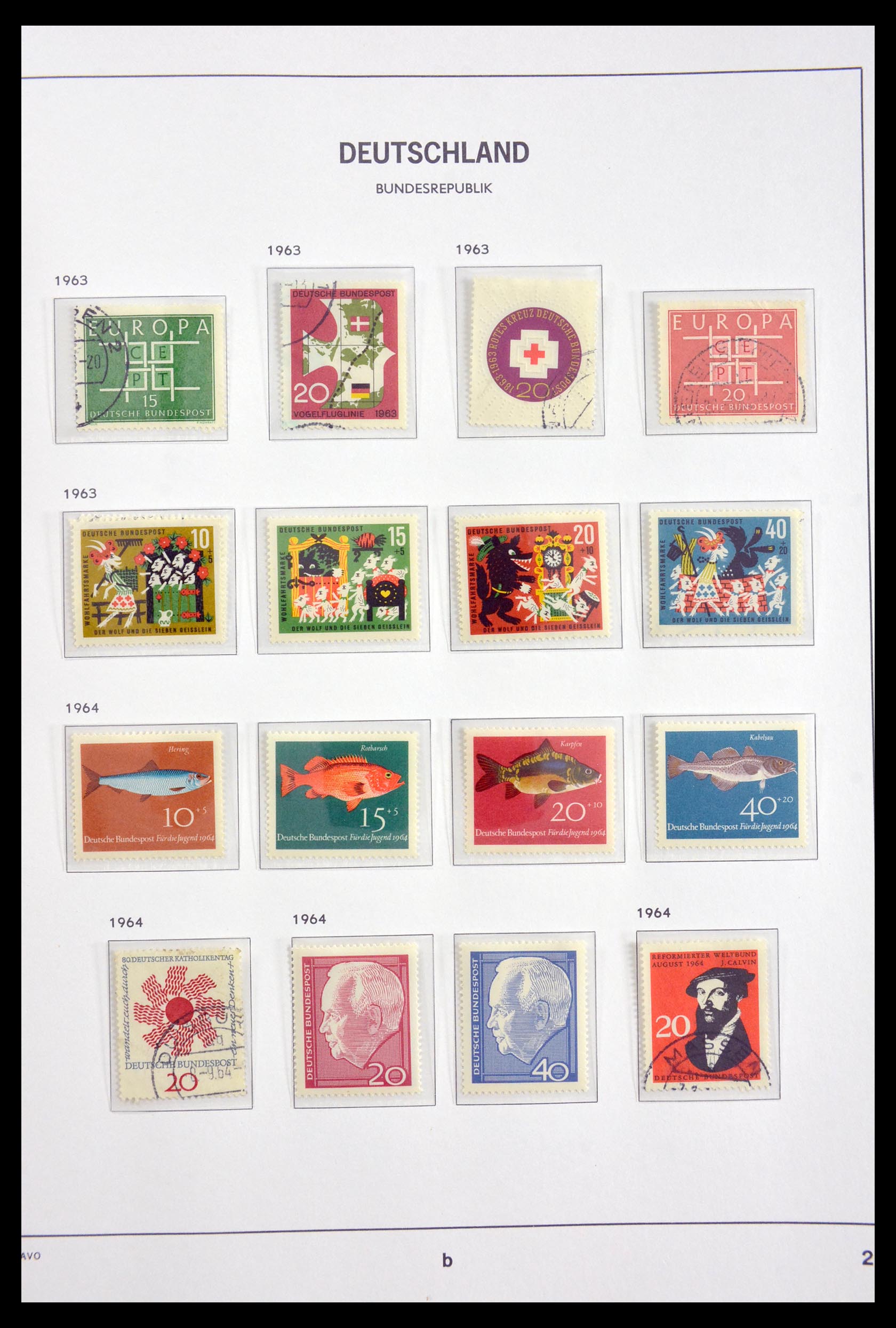29995 021 - 29995 Bundespost 1949-1969.