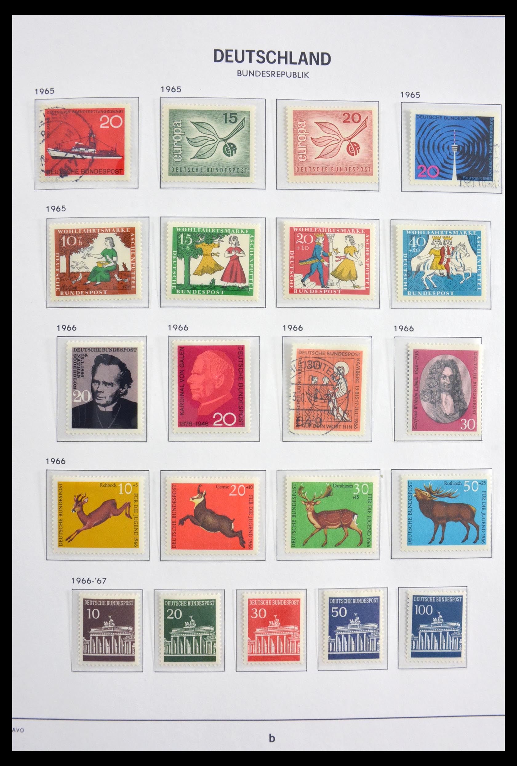 29995 025 - 29995 Bundespost 1949-1969.