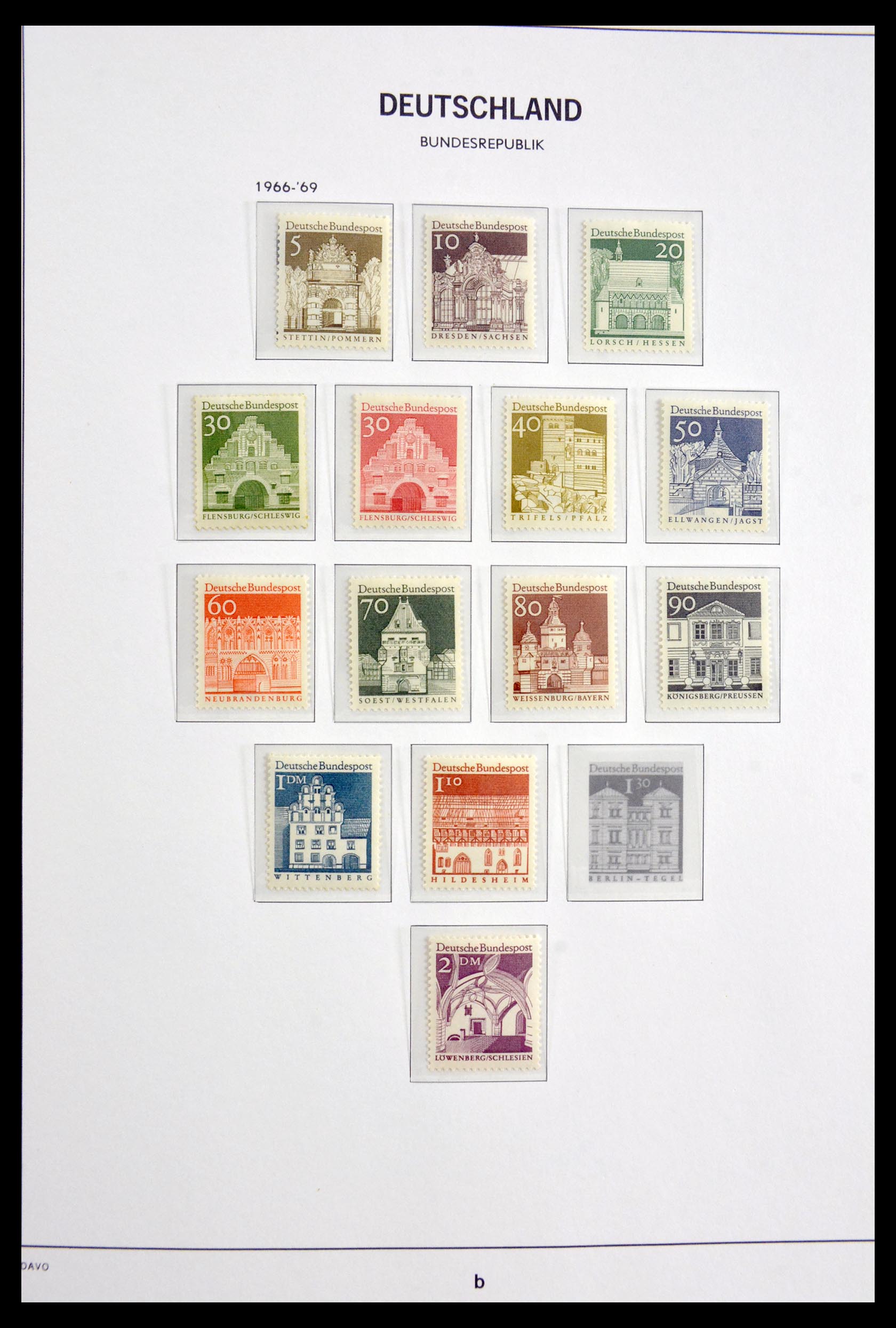 29995 026 - 29995 Bundespost 1949-1969.