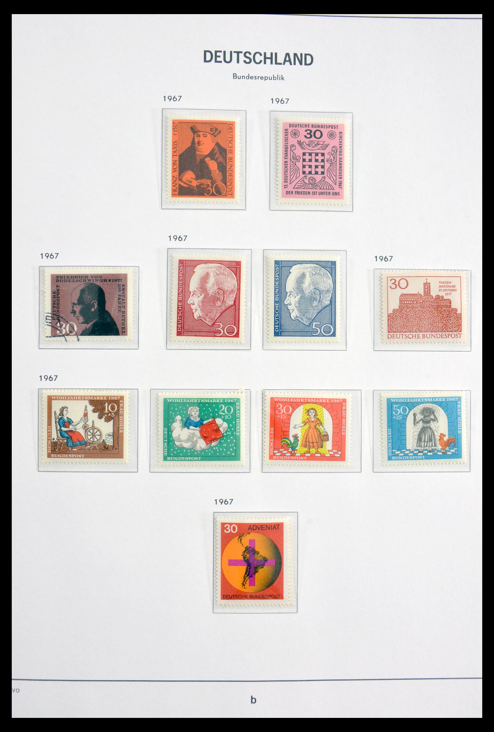 29995 028 - 29995 Bundespost 1949-1969.