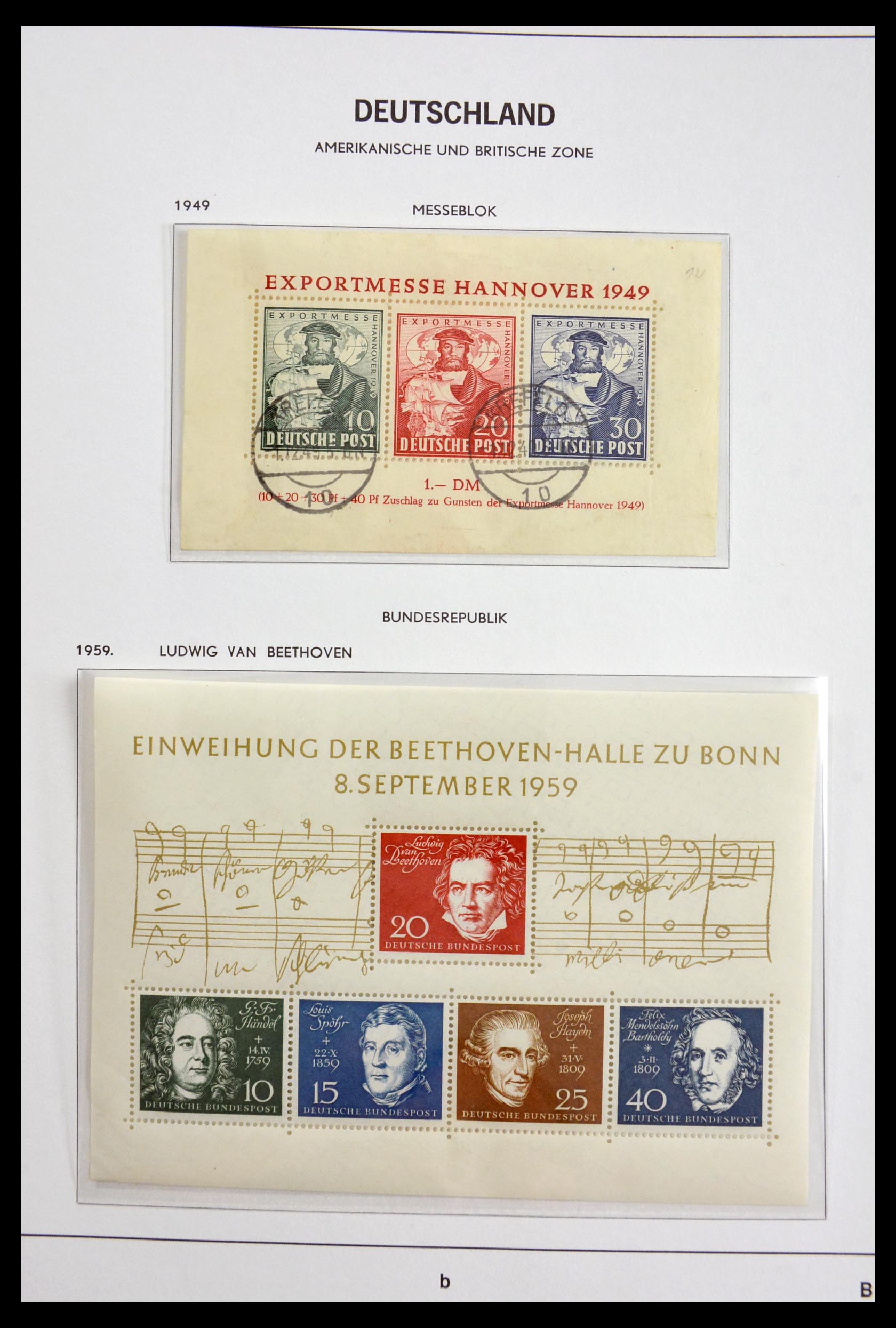 29995 033 - 29995 Bundespost 1949-1969.