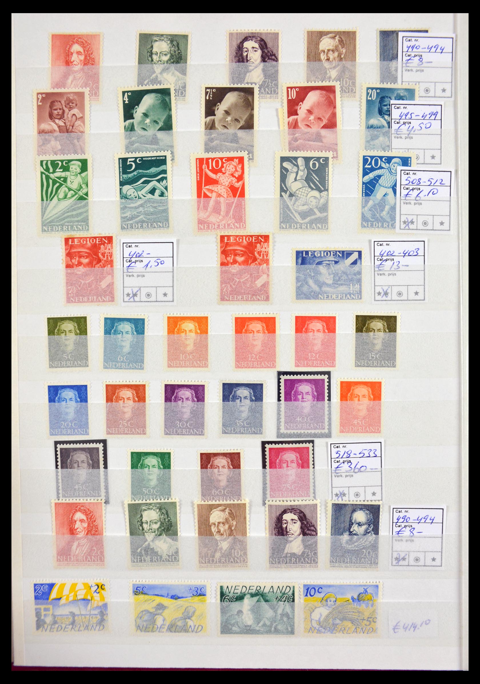 30023 004 - 30023 Netherlands 1924-1975.