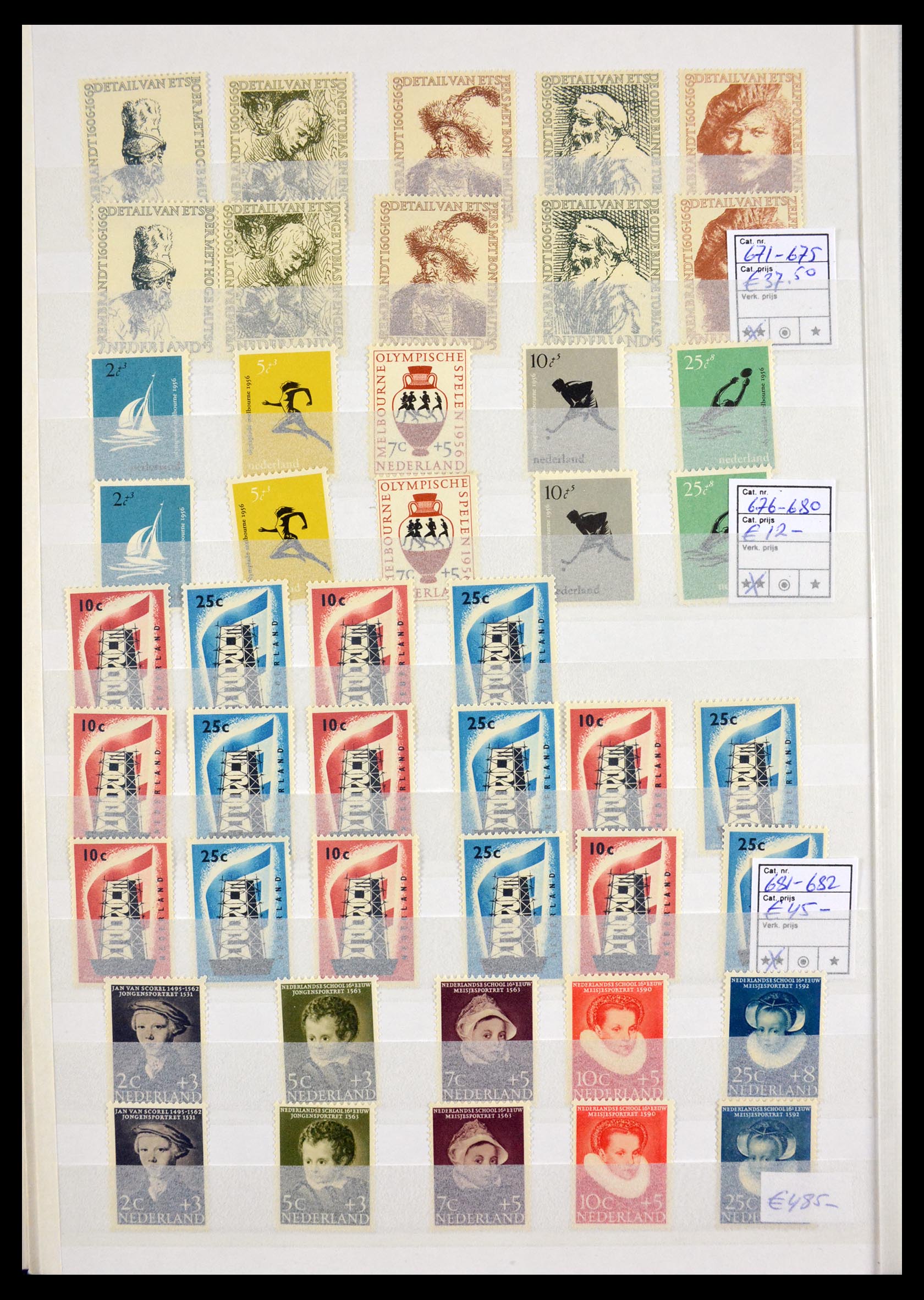 30023 016 - 30023 Netherlands 1924-1975.