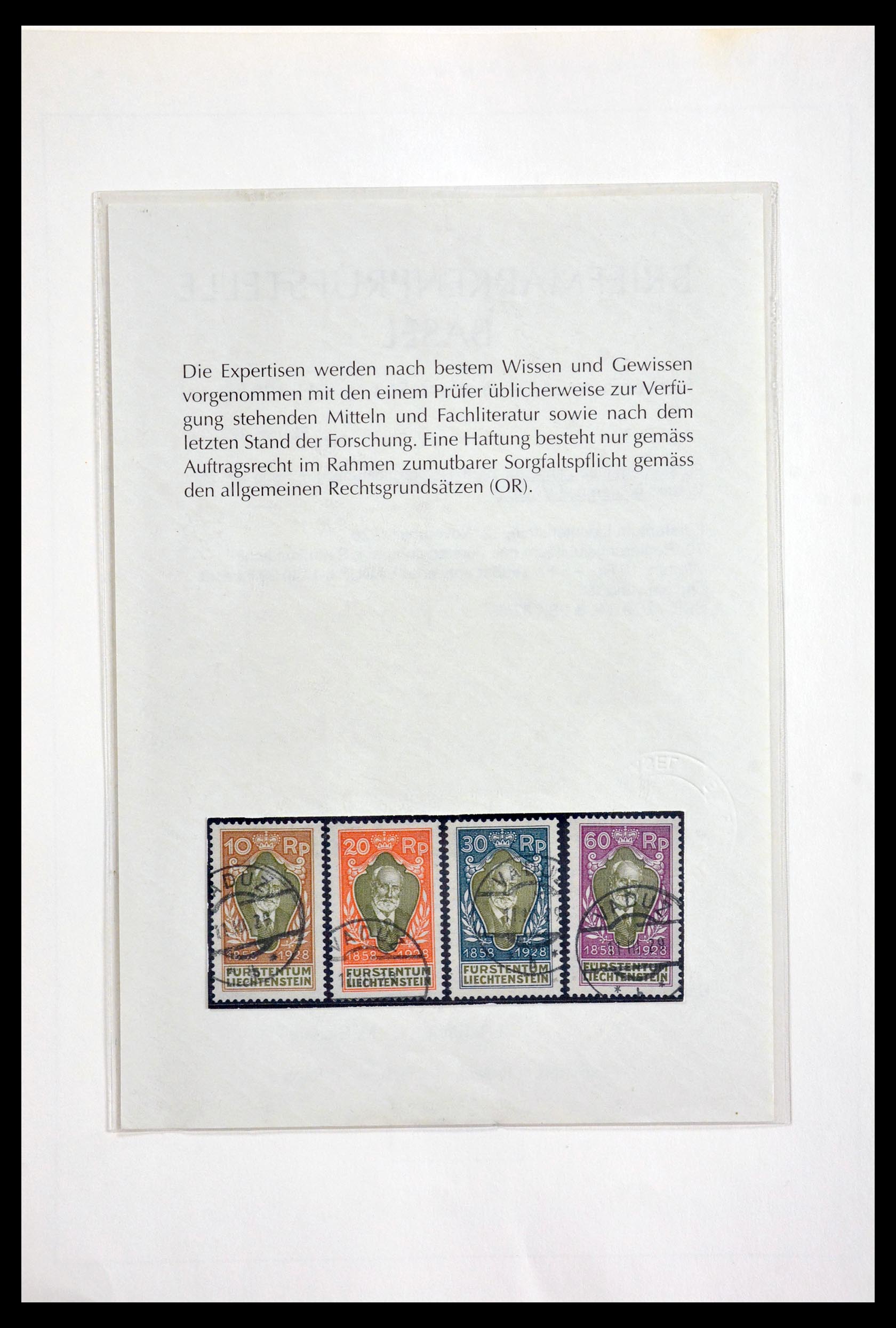 30024 012 - 30024 Liechtenstein 1912-1984.