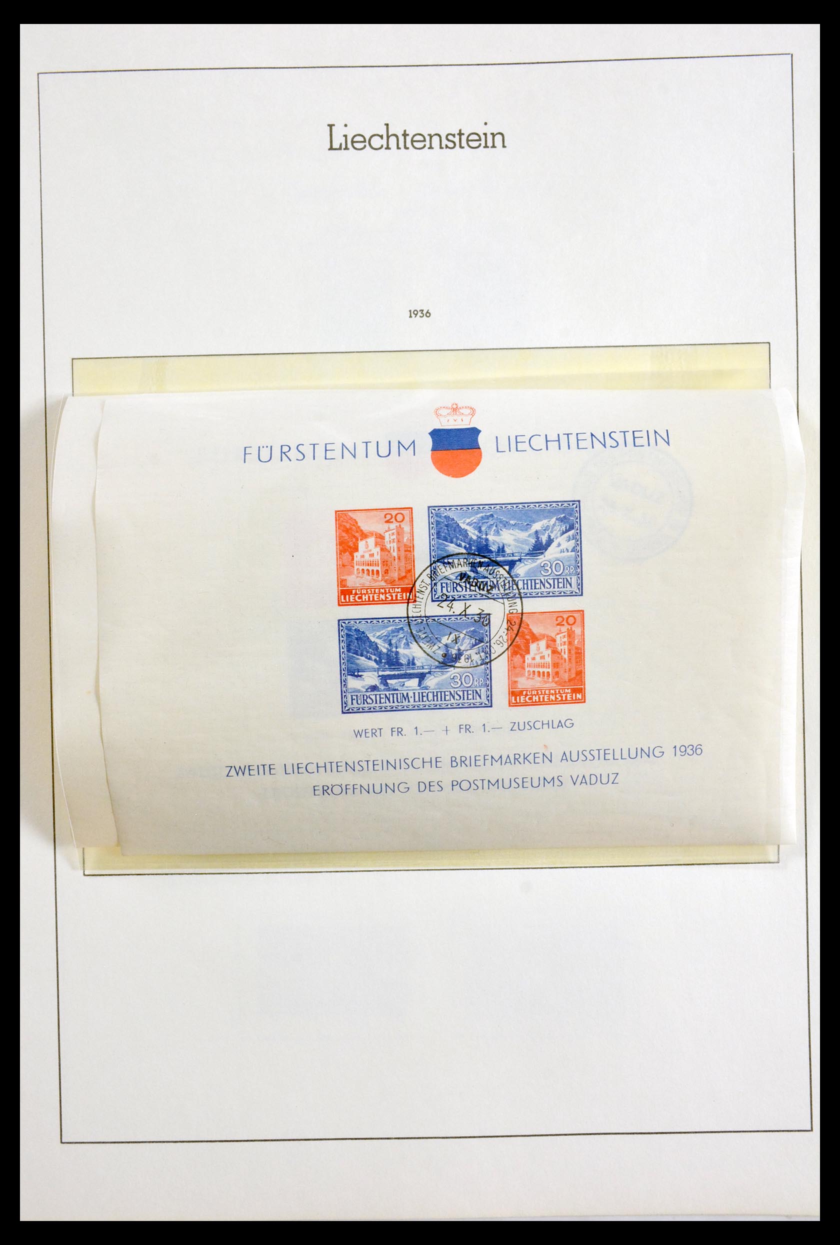 30024 024 - 30024 Liechtenstein 1912-1984.