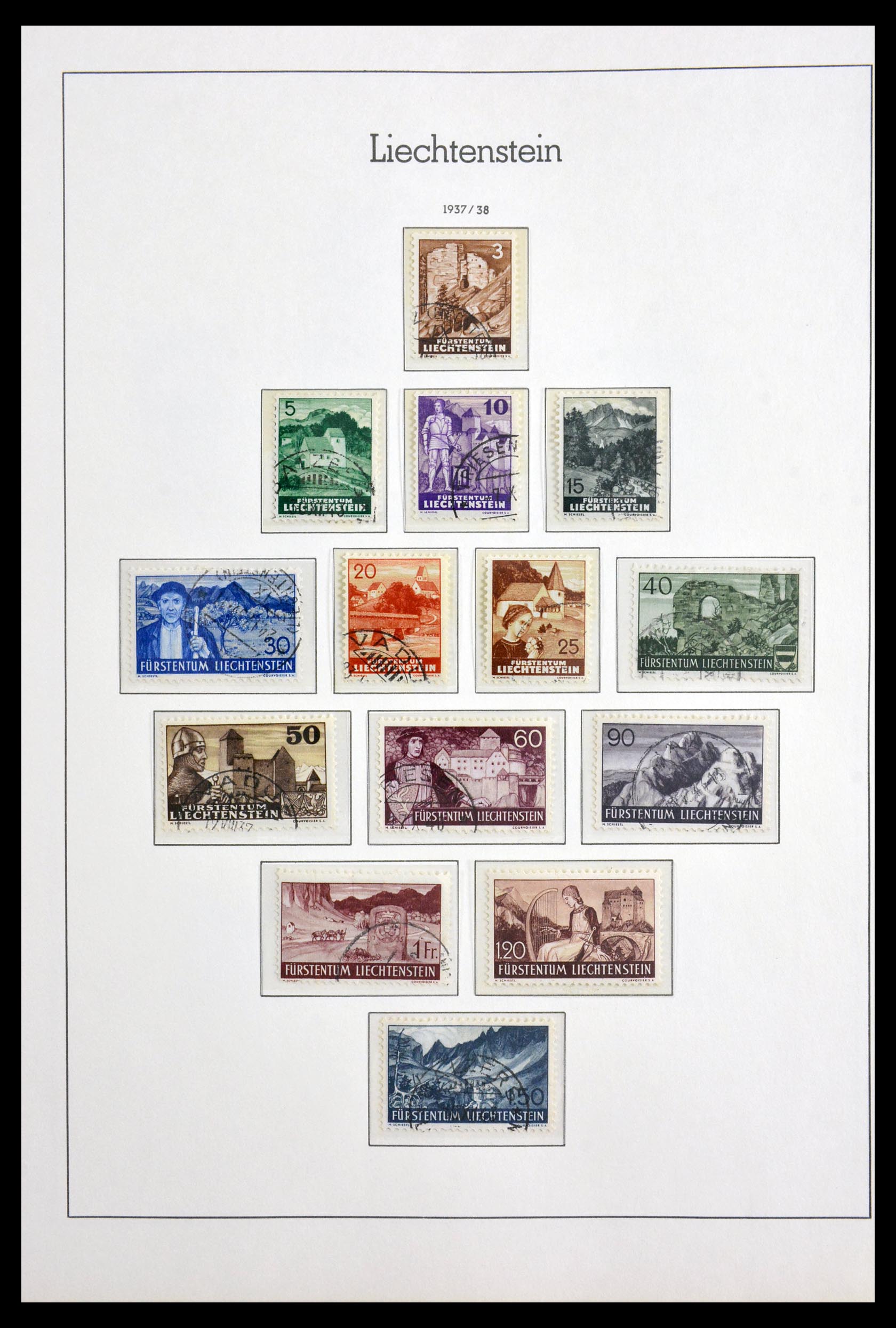 30024 026 - 30024 Liechtenstein 1912-1984.