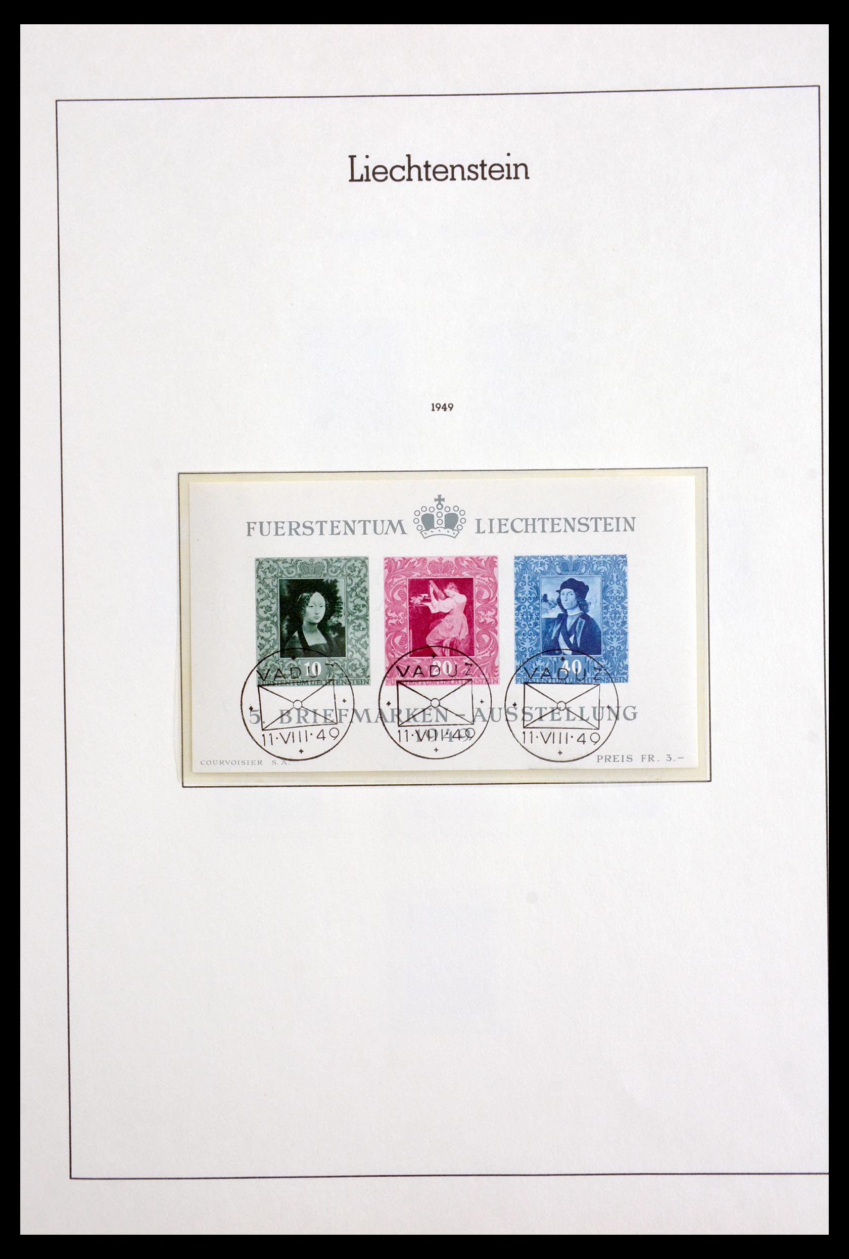 30024 044 - 30024 Liechtenstein 1912-1984.