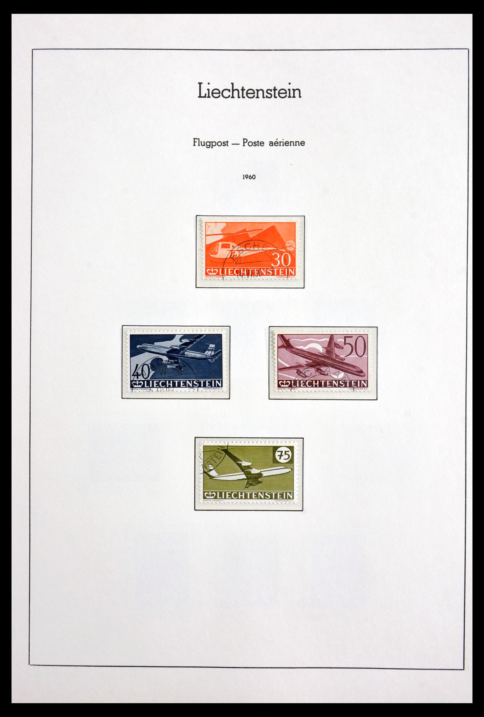 30024 054 - 30024 Liechtenstein 1912-1984.