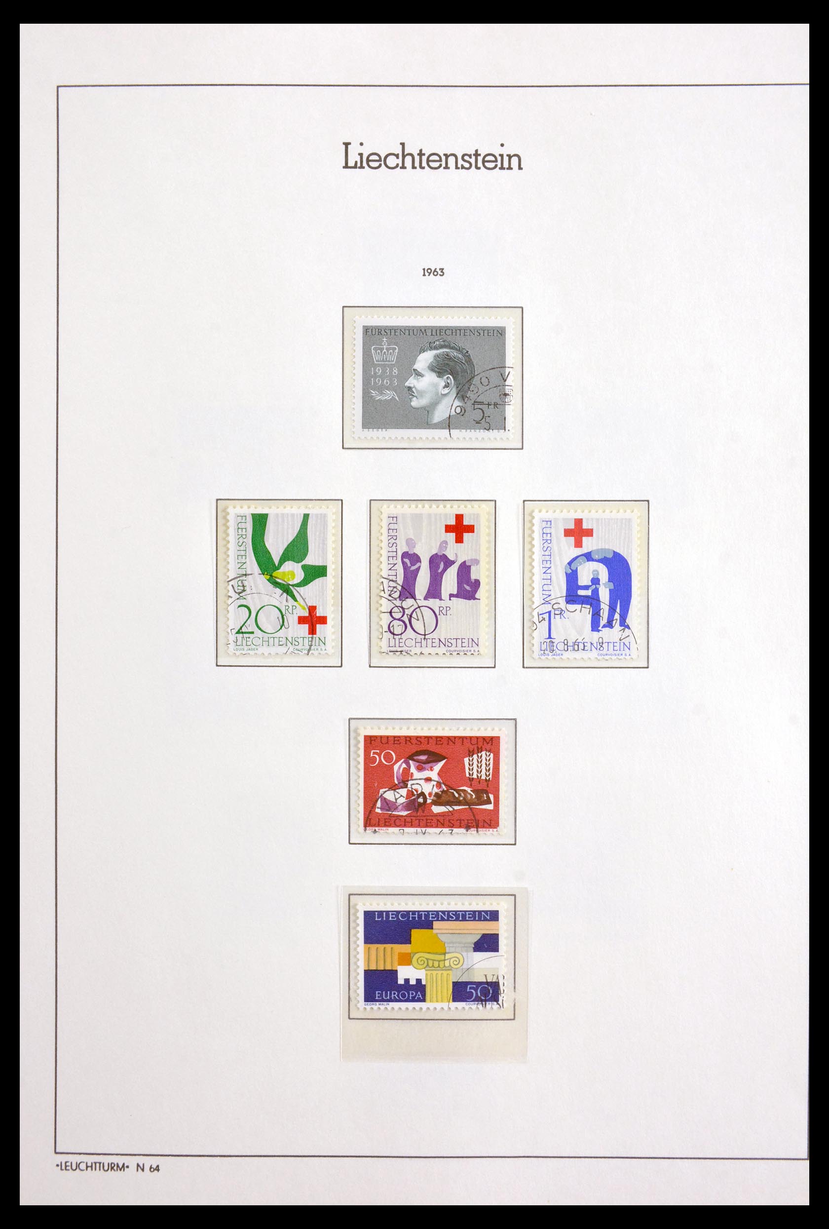 30024 060 - 30024 Liechtenstein 1912-1984.