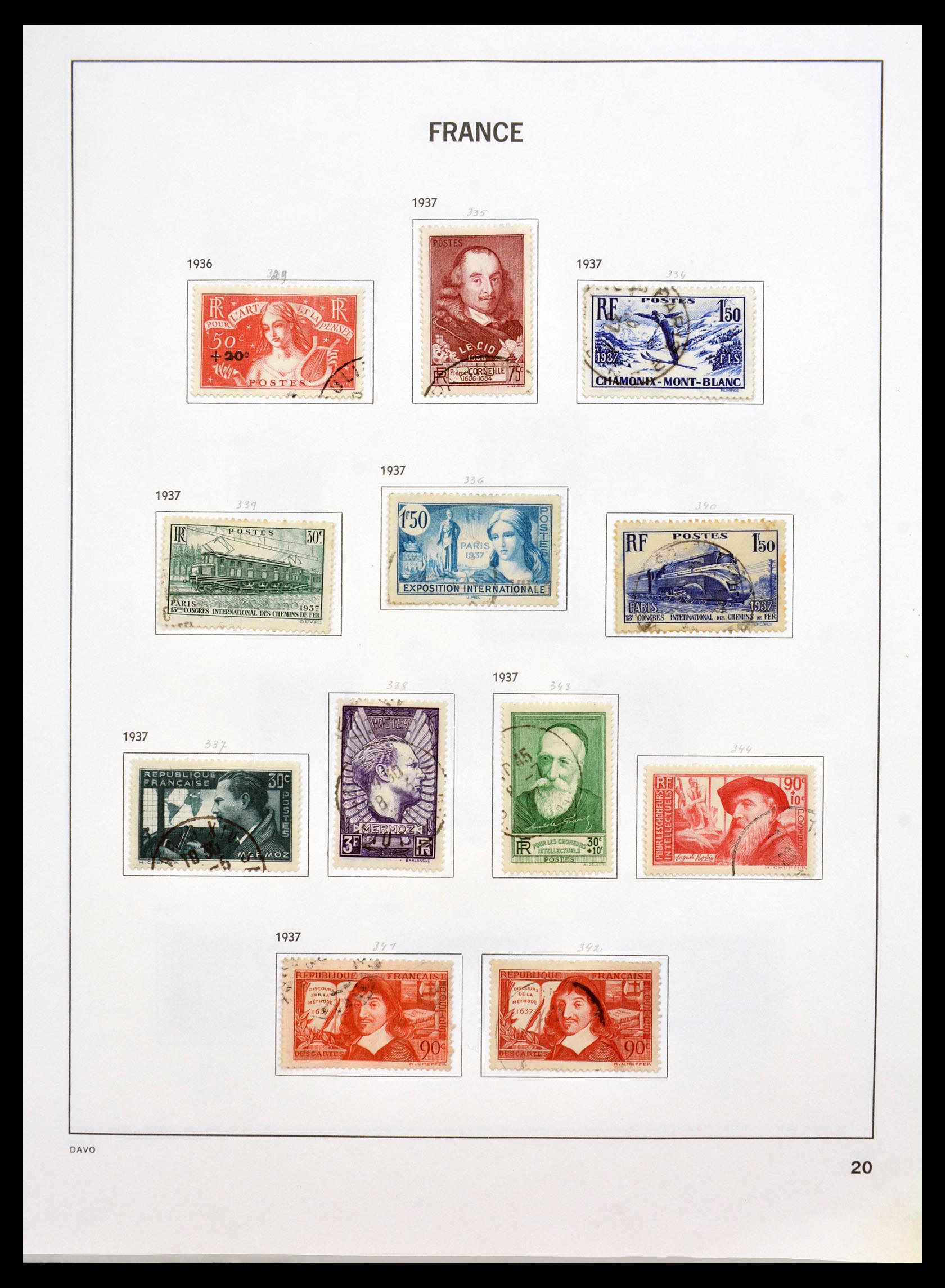 30179 020 - 30179 France 1849-2000.