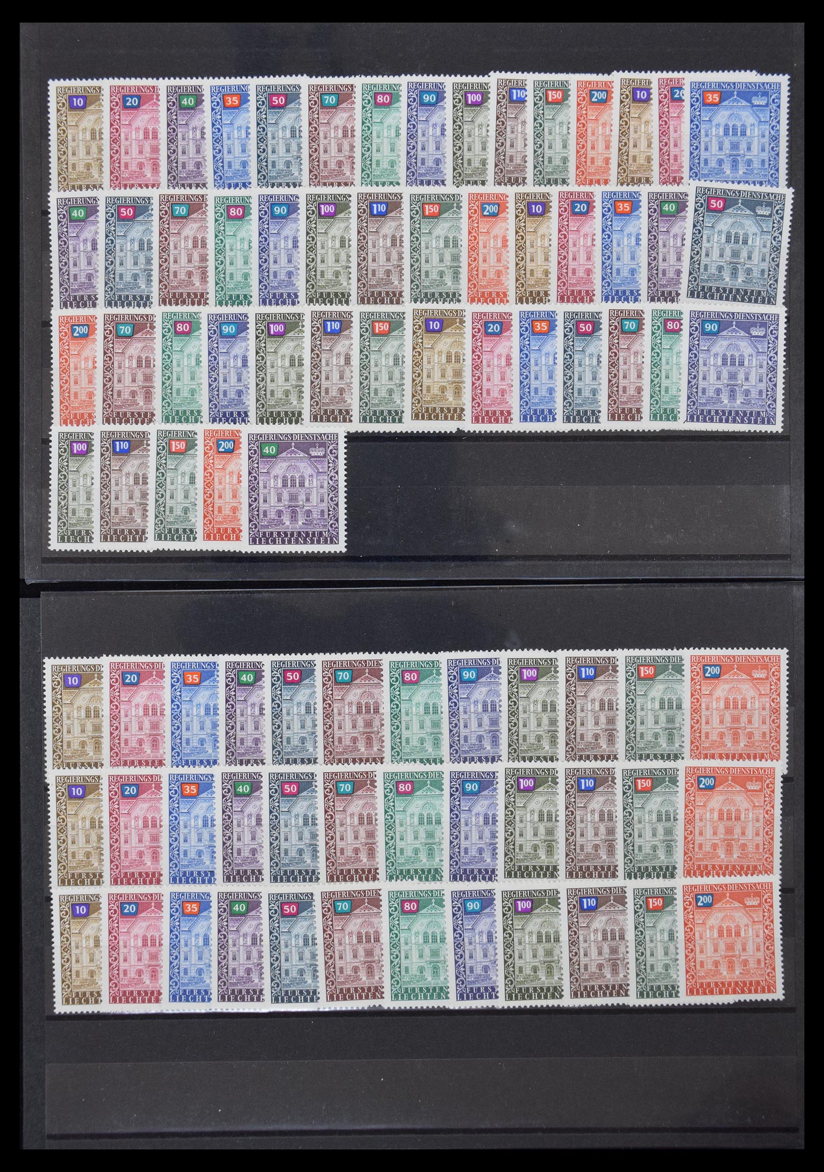 30232 012 - 30232 Liechtenstein betere uitgaven 1912-1955.