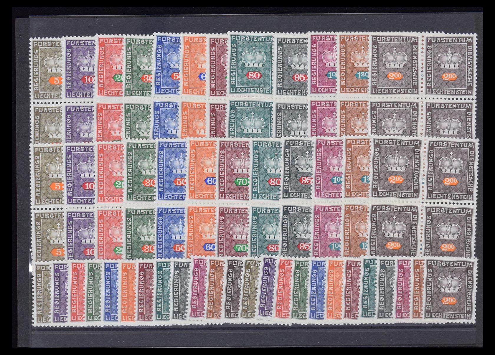 30232 015 - 30232 Liechtenstein betere uitgaven 1912-1955.