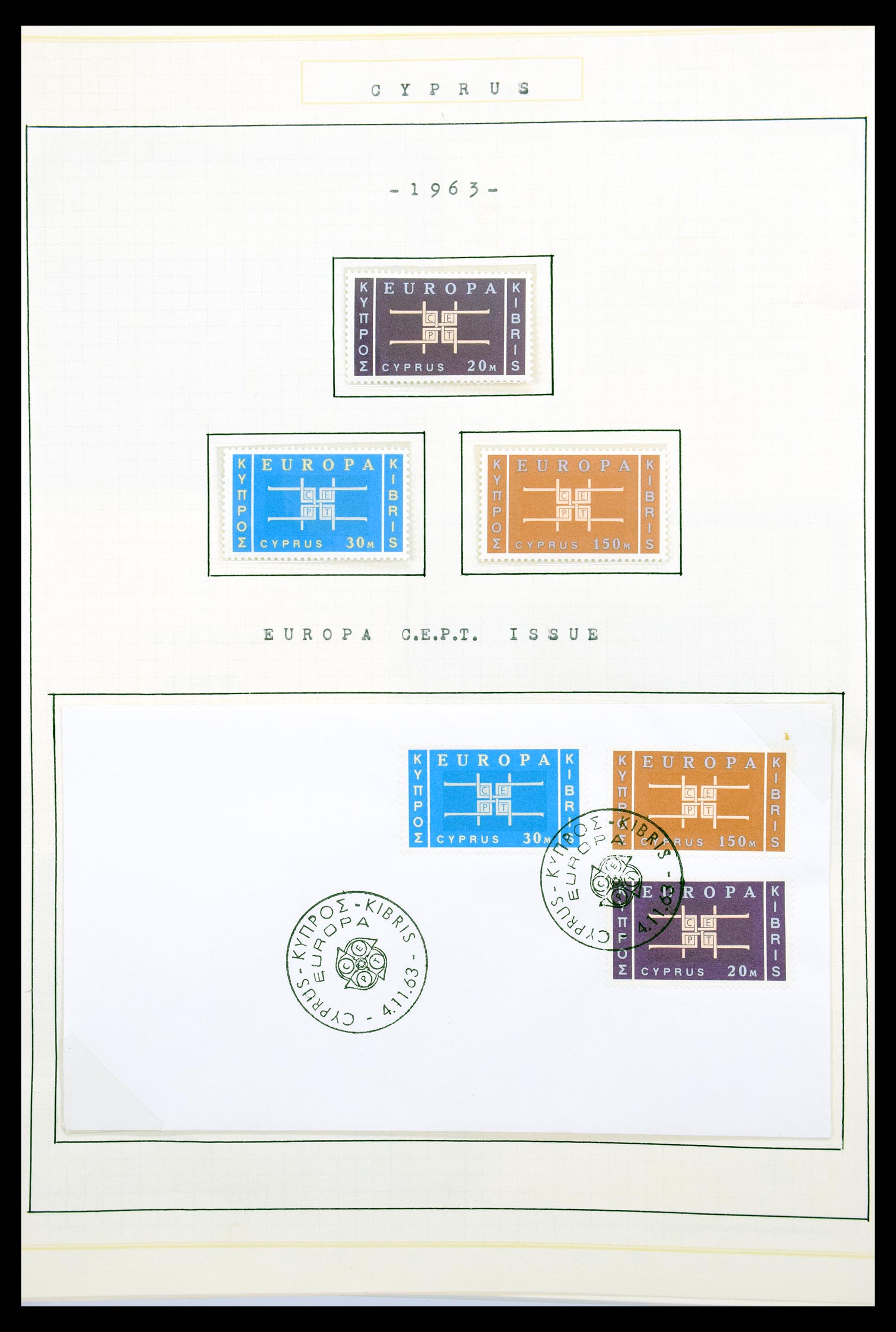 30293 027 - 30293 Cyprus 1928-1975.