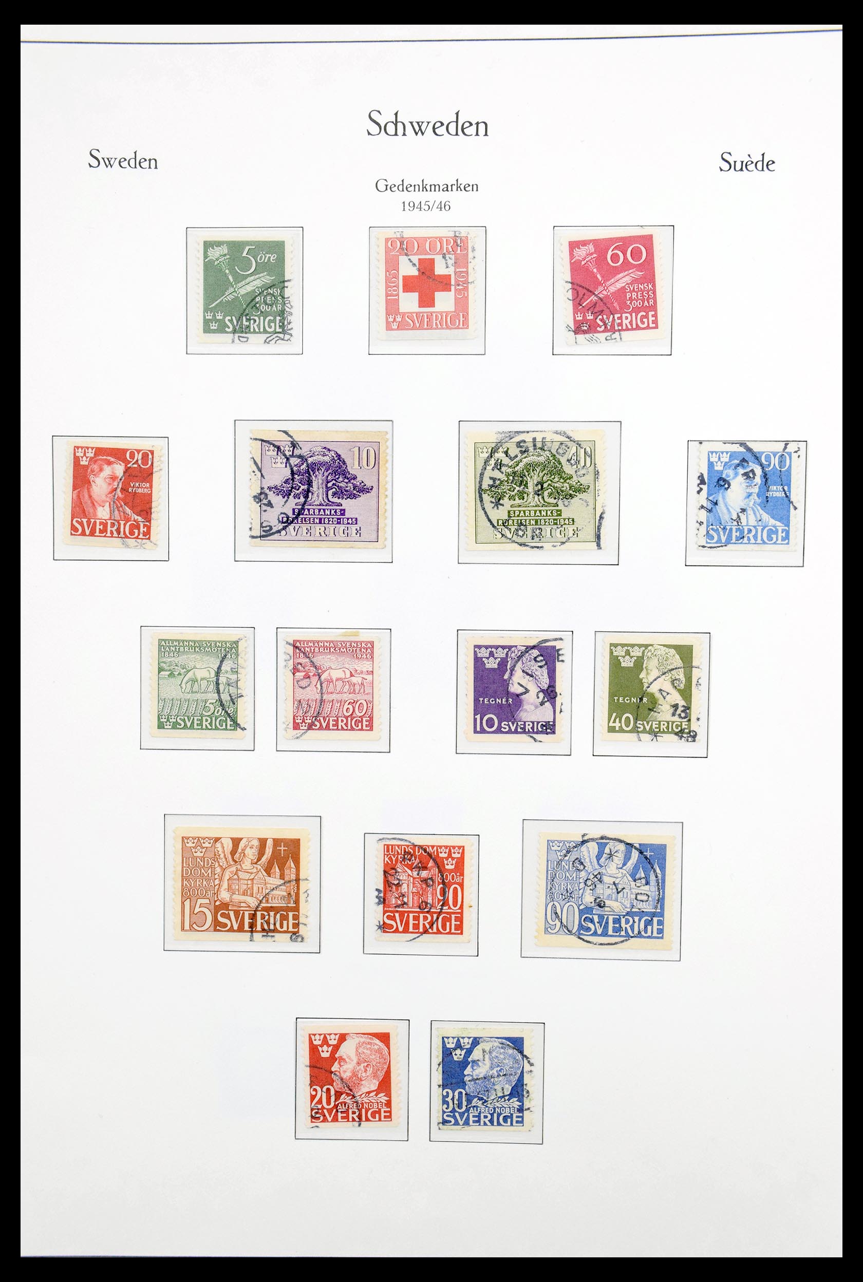 30325 031 - 30325 Sweden 1855-1984.